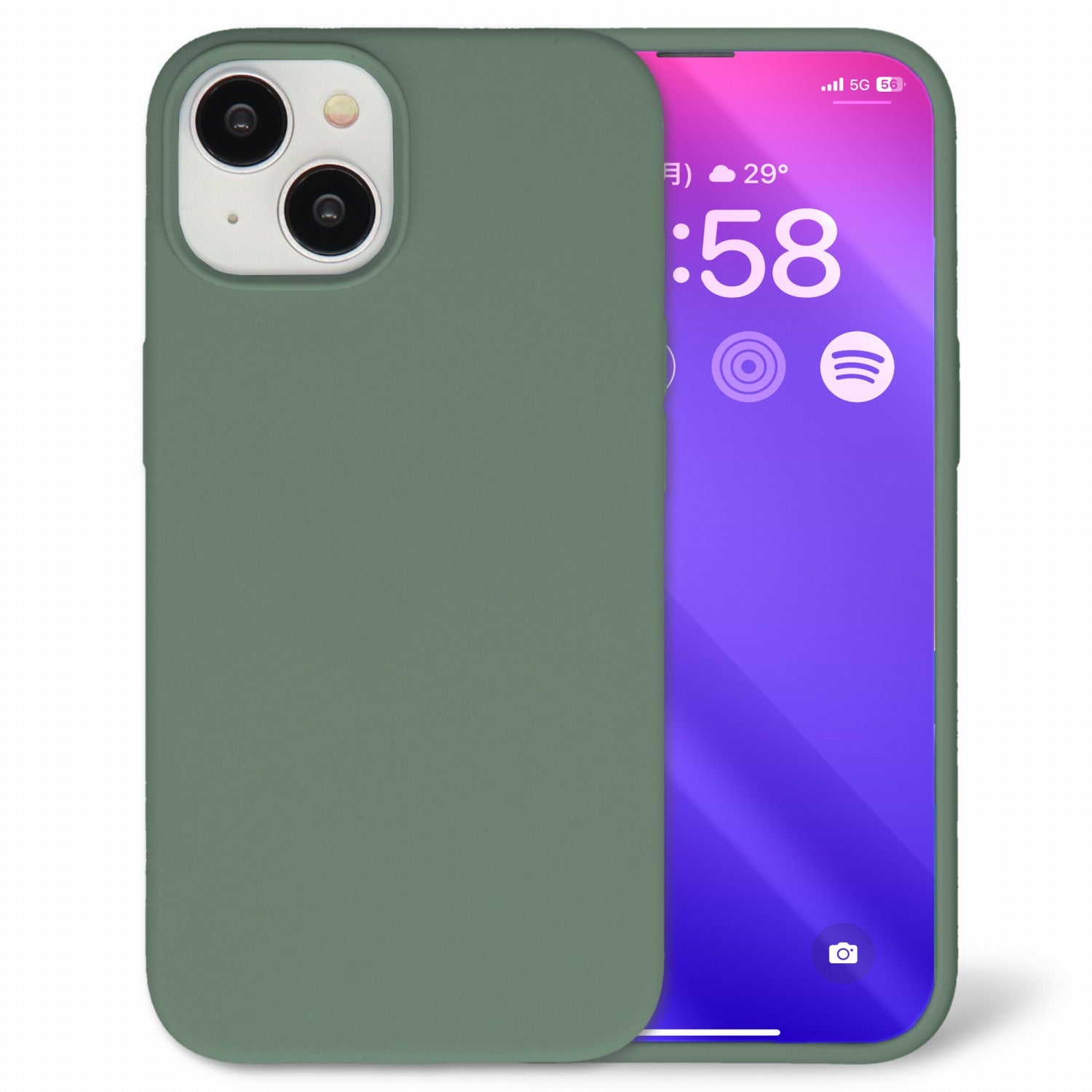 iPhone用 シリコンスマホケース