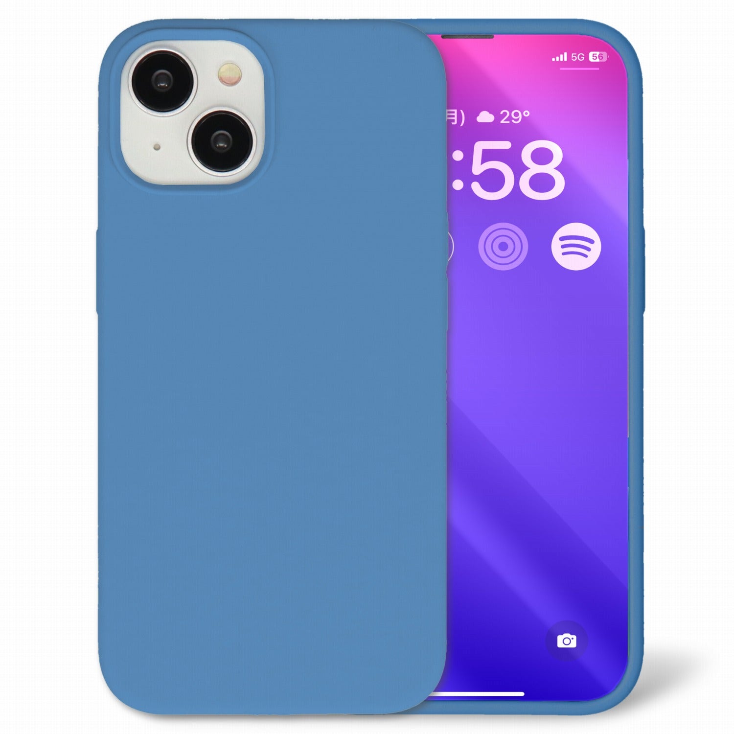 iPhone用 シリコンスマホケース