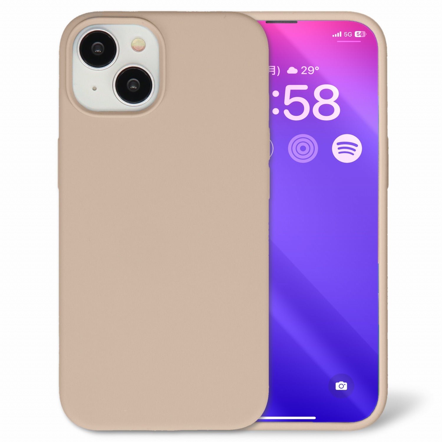 iPhone用 シリコンスマホケース