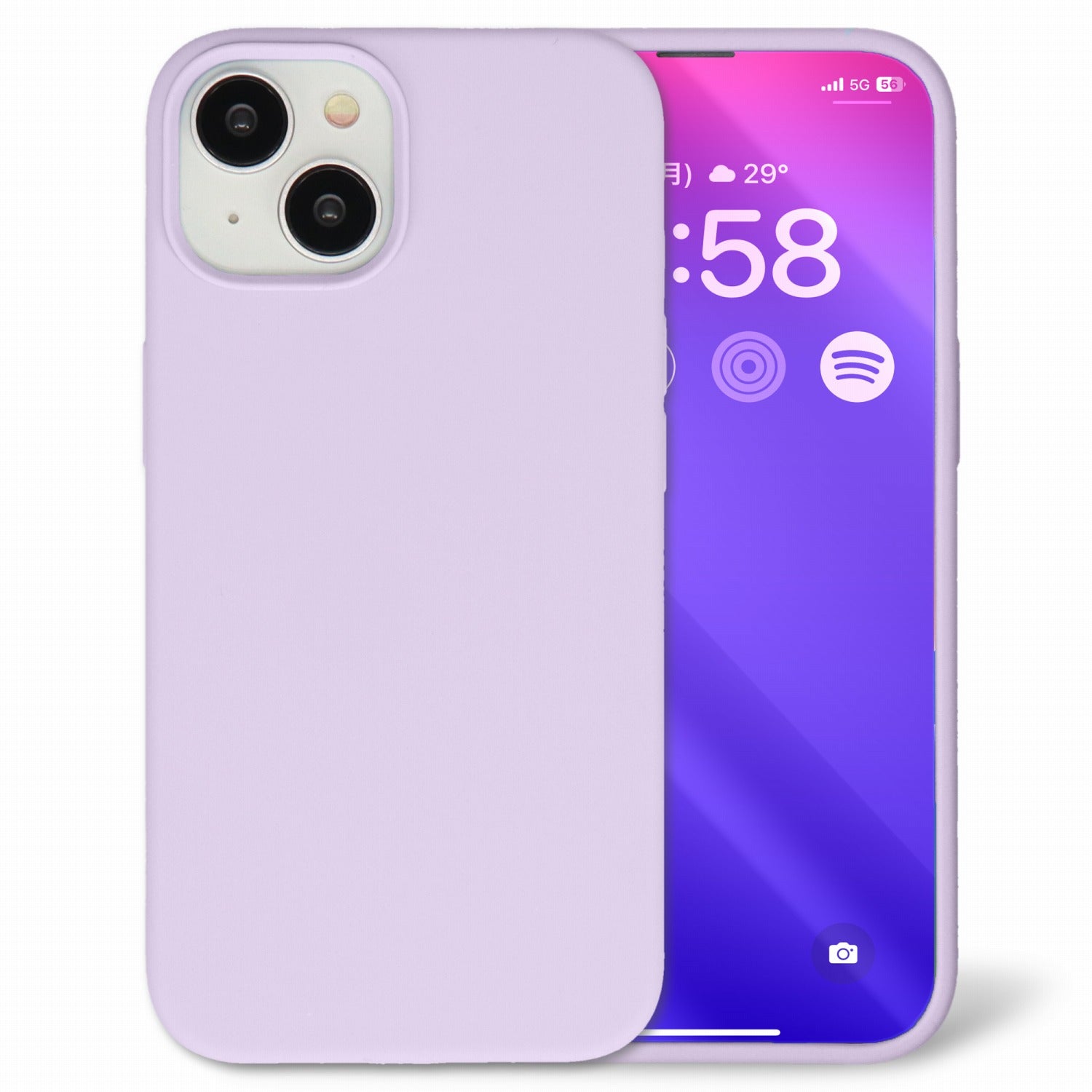 iPhone用 シリコンスマホケース