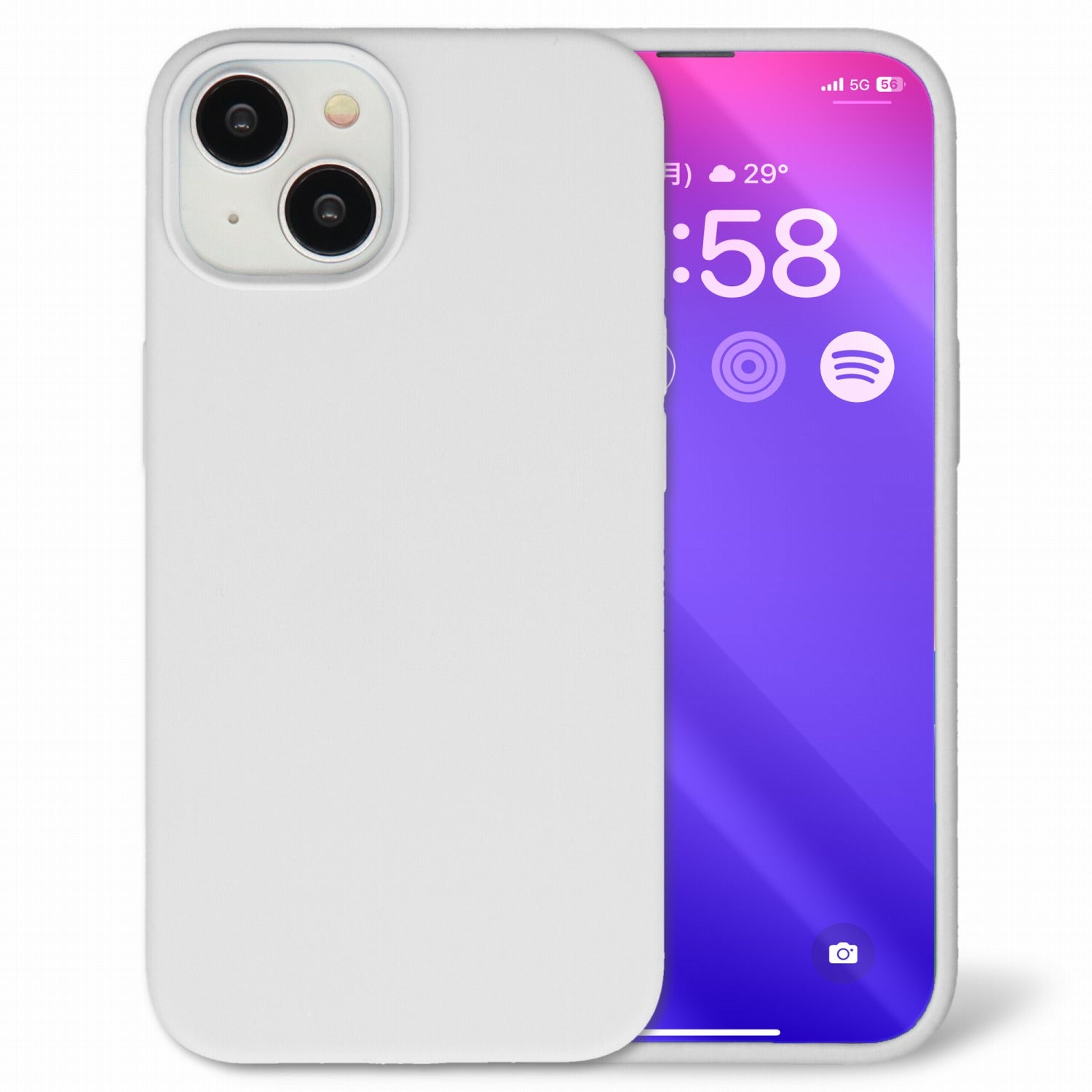 iPhone用 シリコンスマホケース