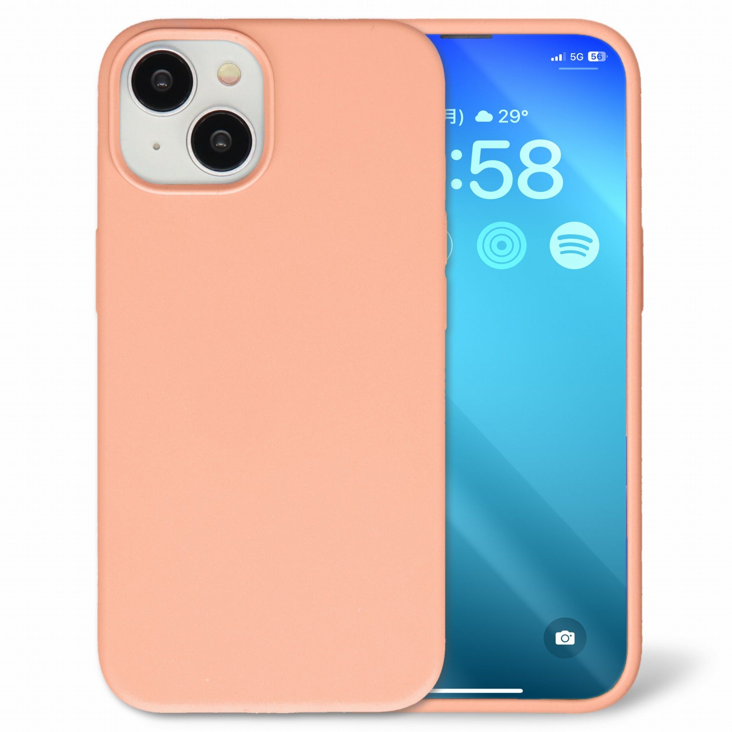 iPhone用 シリコンスマホケース