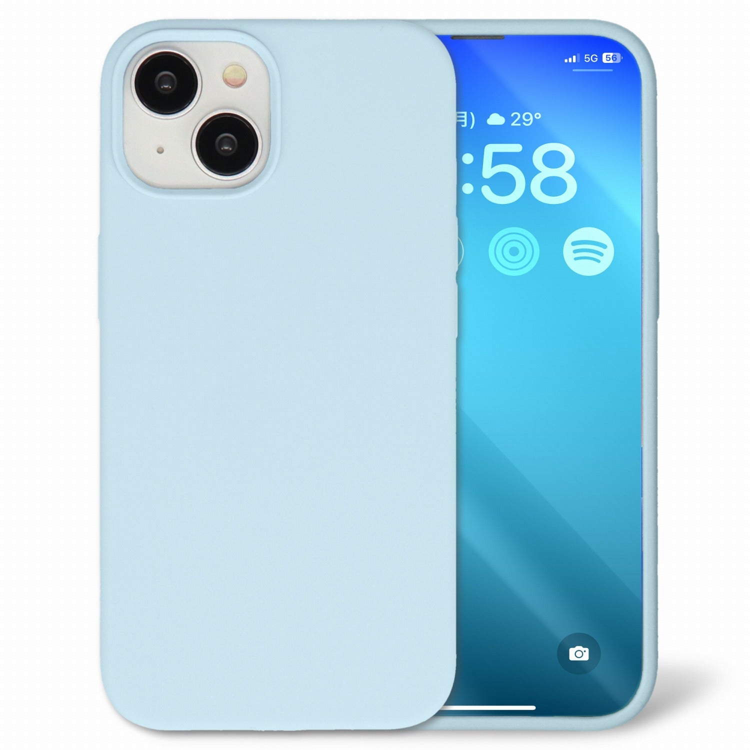 iPhone用 シリコンスマホケース