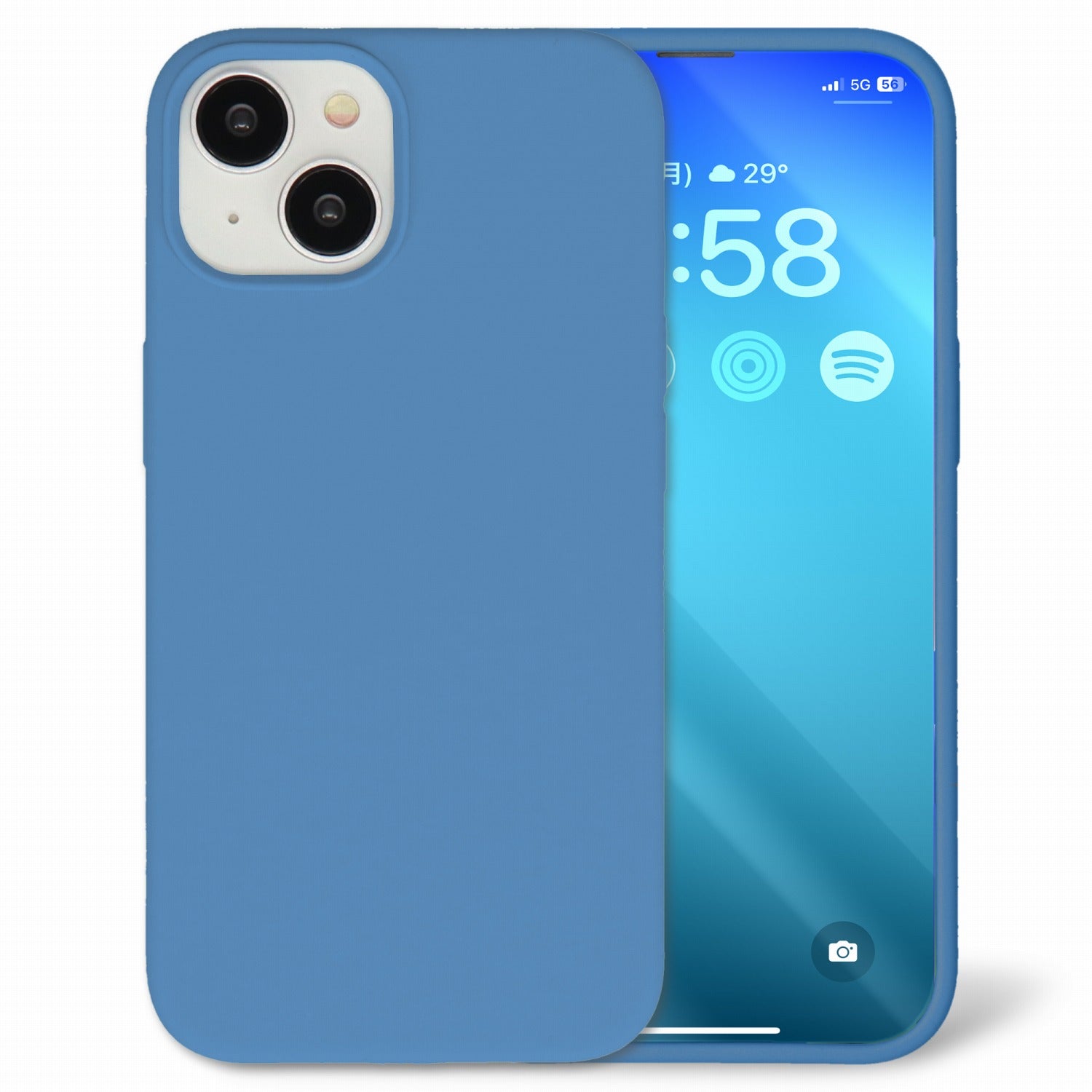 iPhone用 シリコンスマホケース