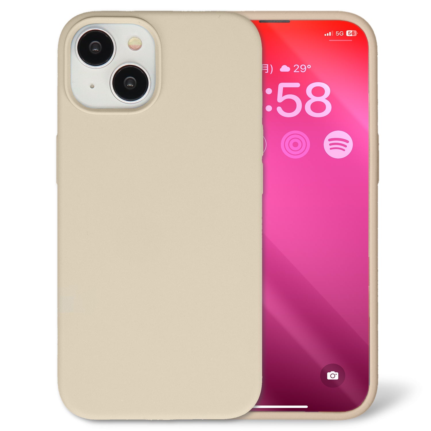 iPhone用 シリコンスマホケース