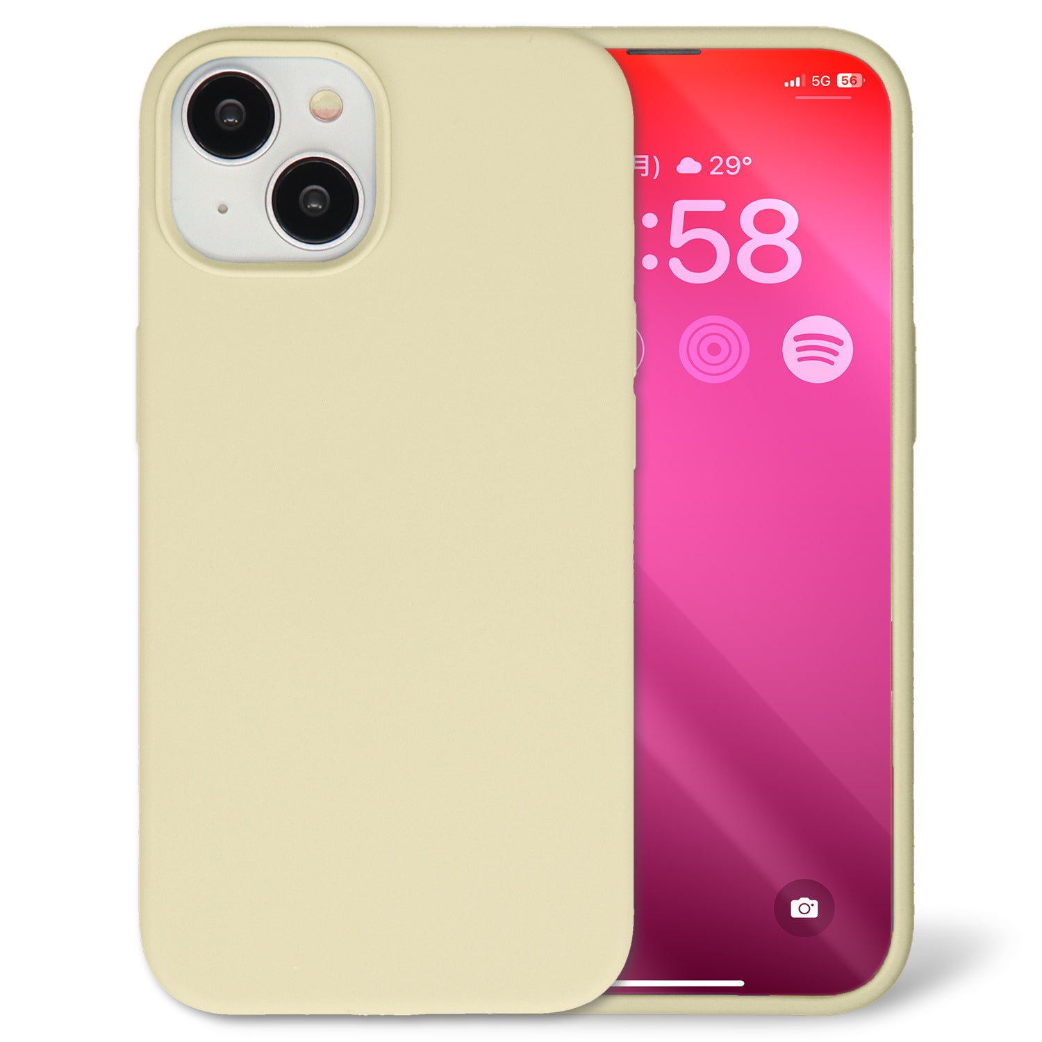 iPhone用 シリコンスマホケース