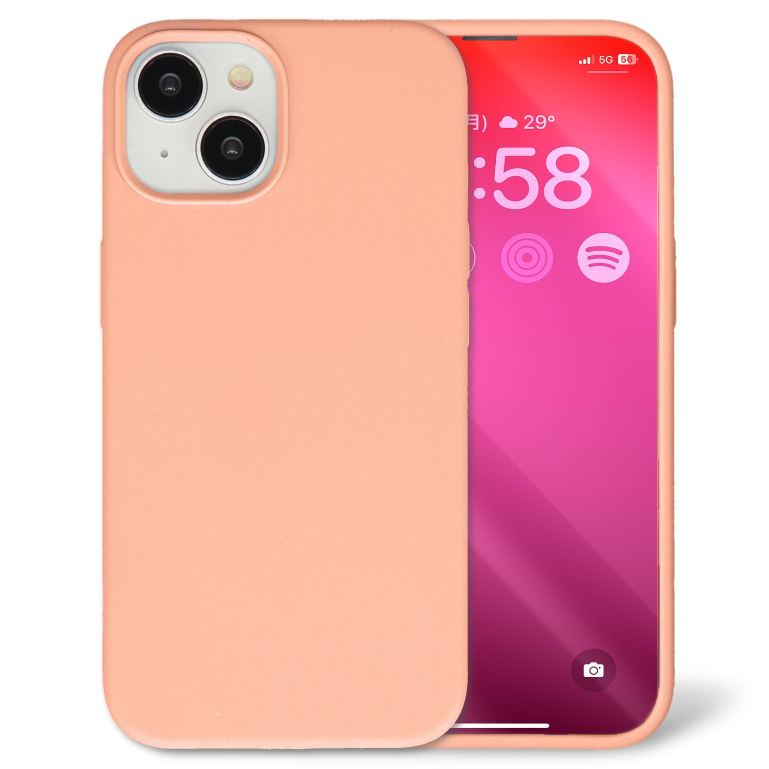 iPhone用 シリコンスマホケース