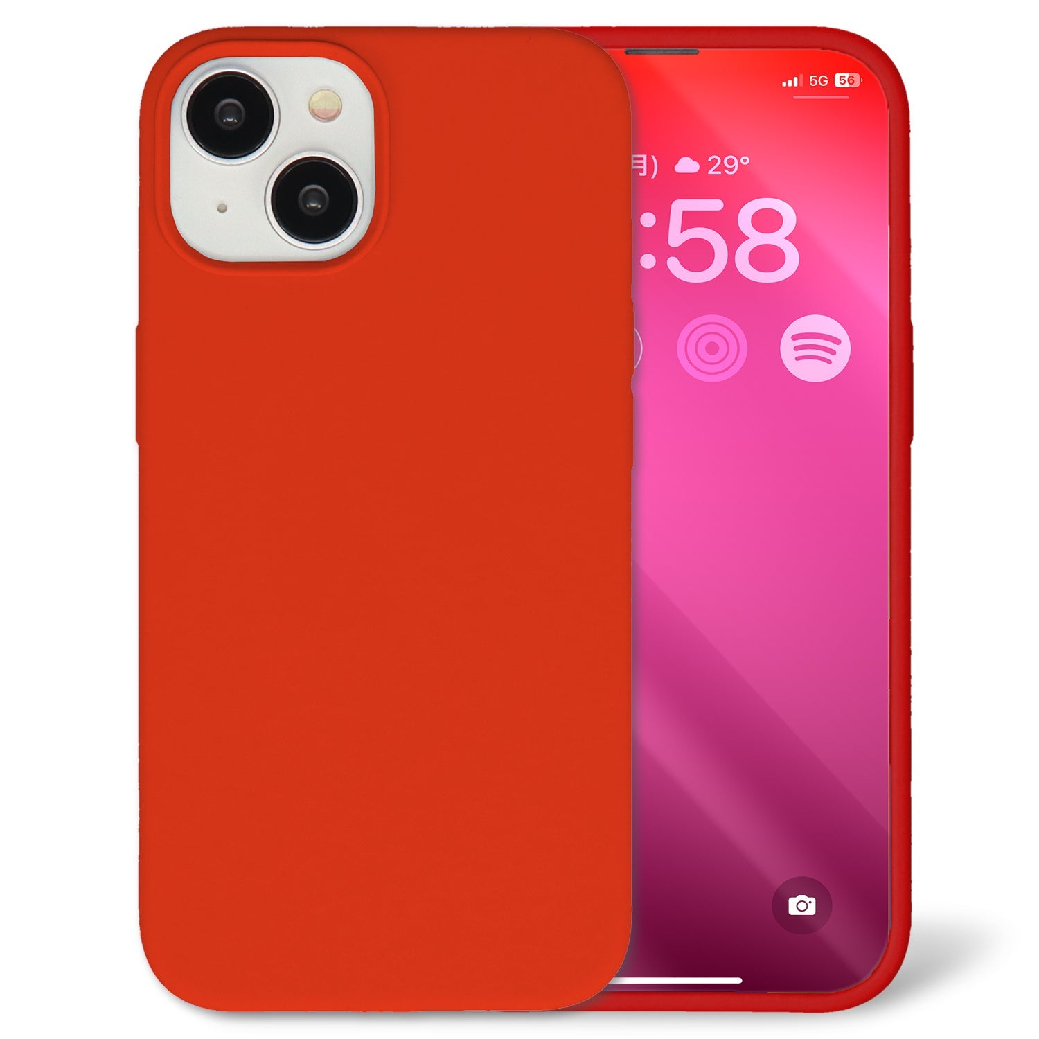 iPhone用 シリコンスマホケース