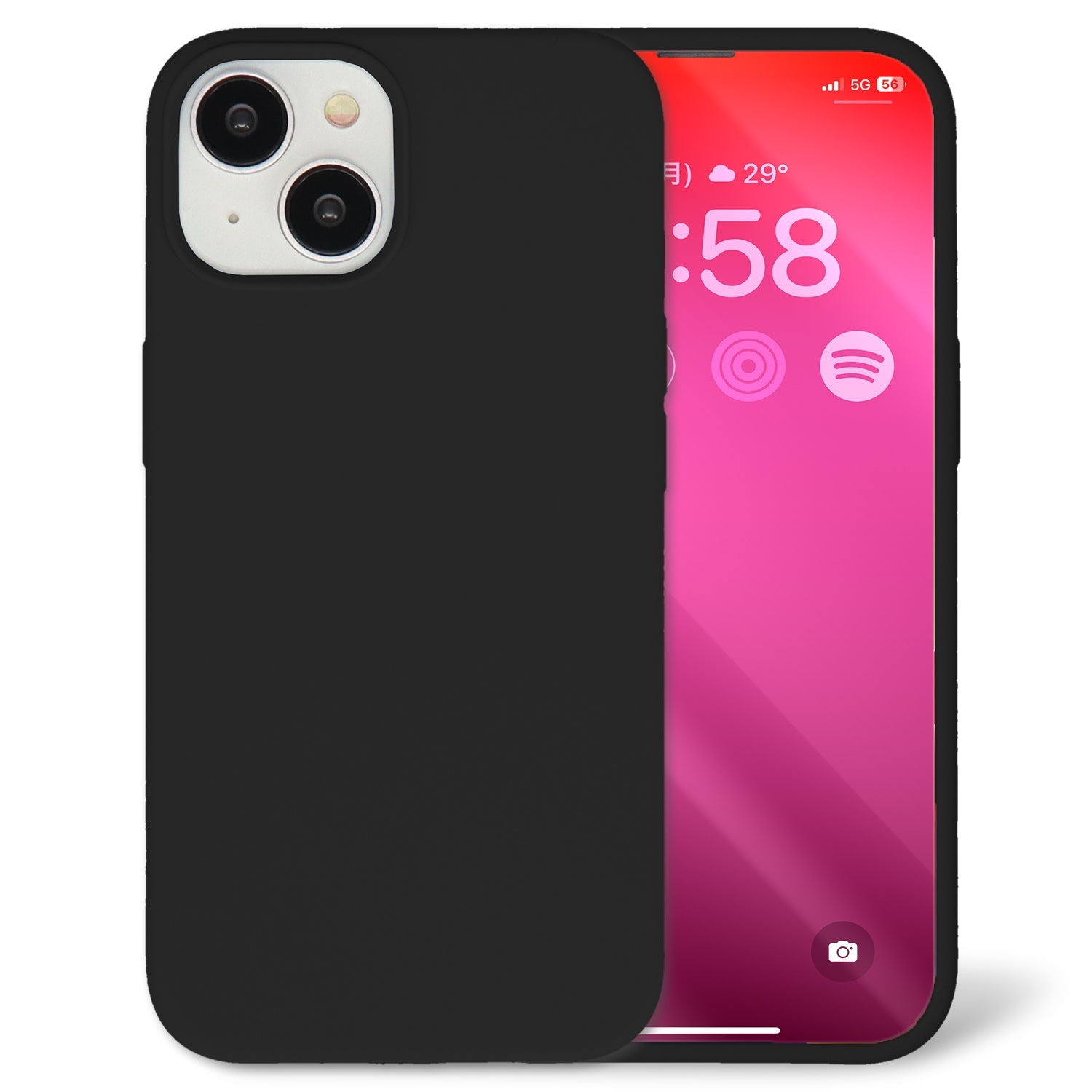 iPhone用 シリコンスマホケース