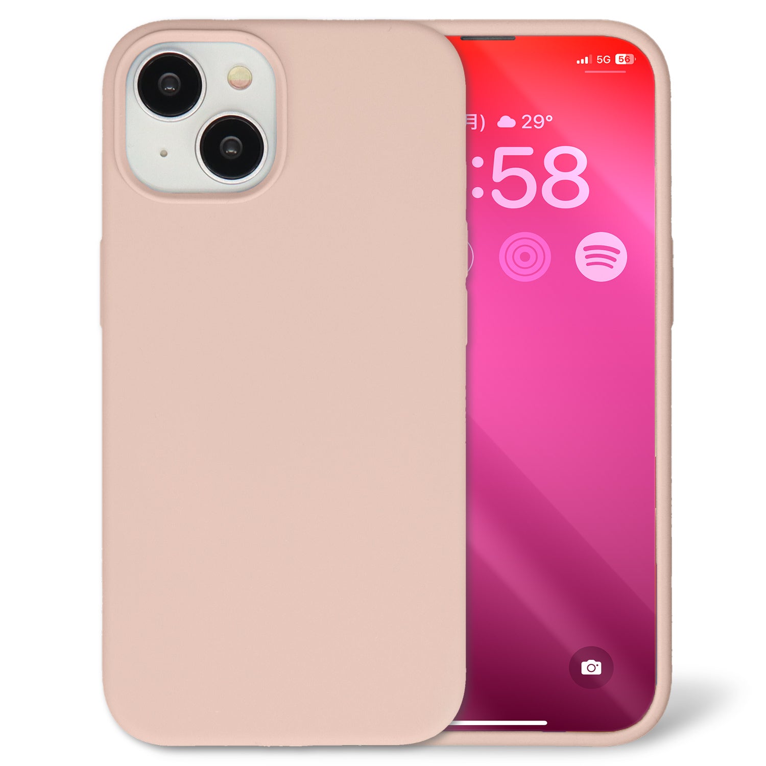 iPhone用 シリコンスマホケース