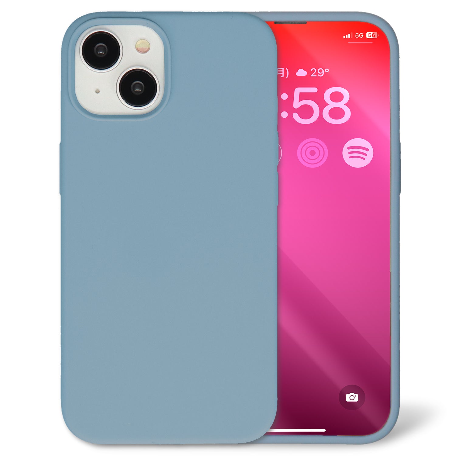 iPhone用 シリコンスマホケース