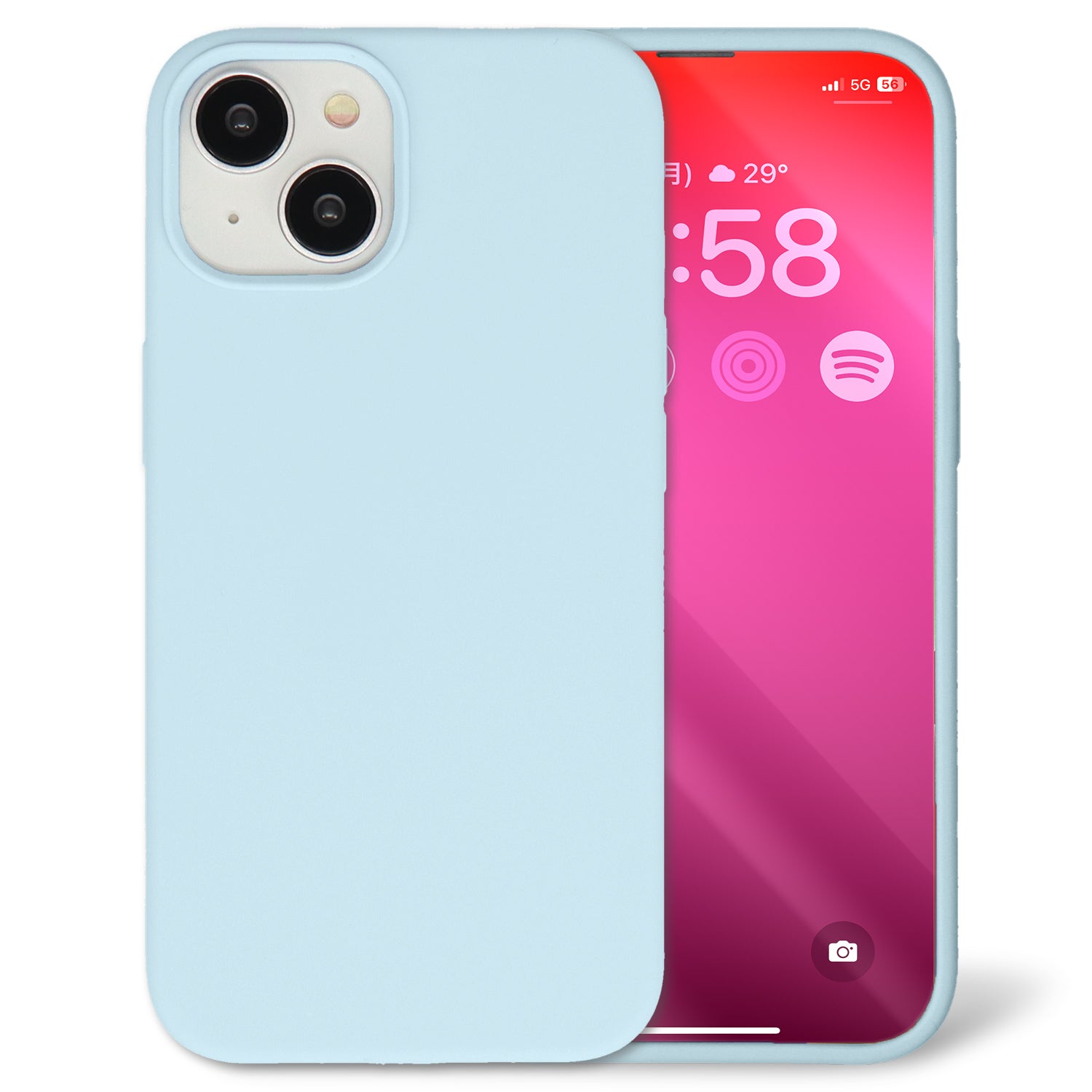 iPhone用 シリコンスマホケース