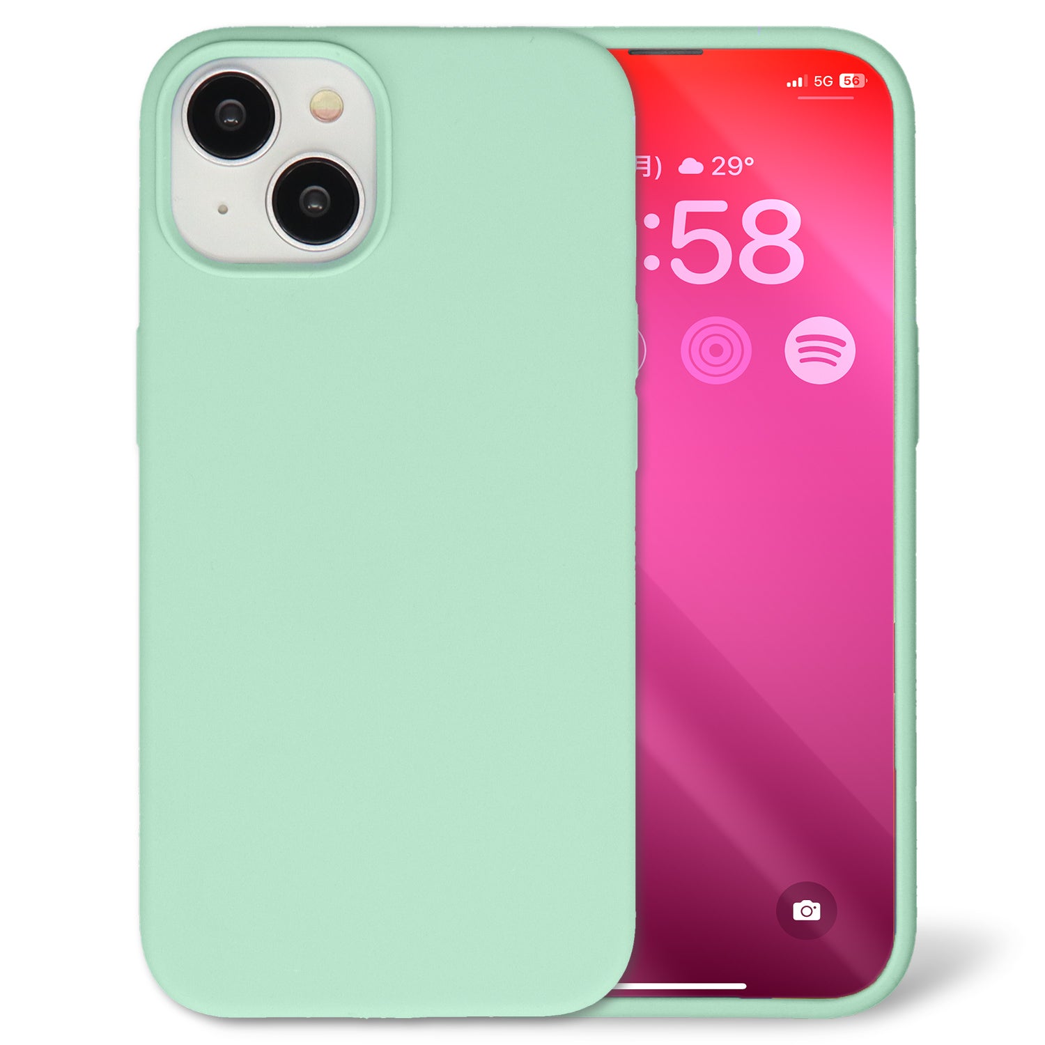 iPhone用 シリコンスマホケース