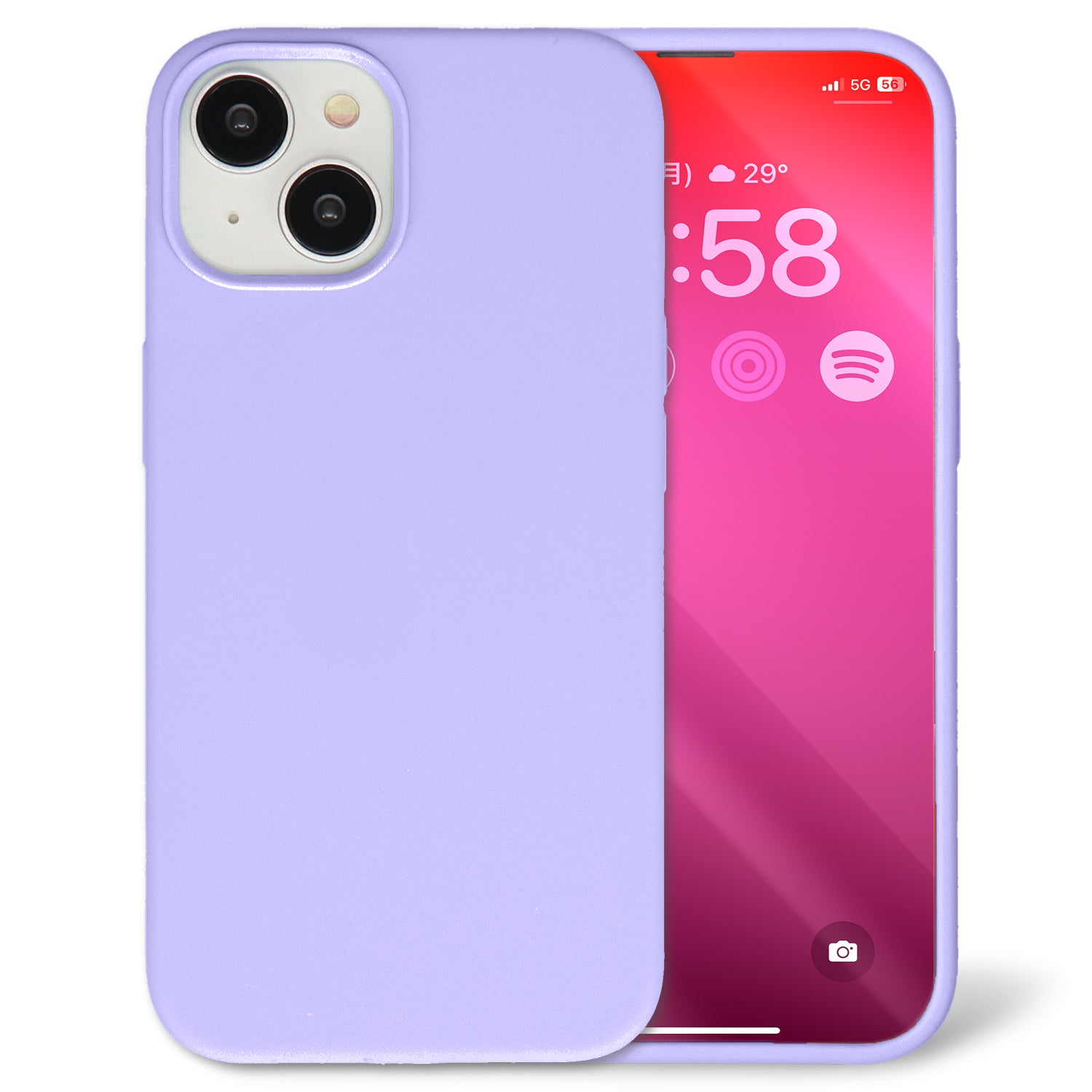 iPhone用 シリコンスマホケース