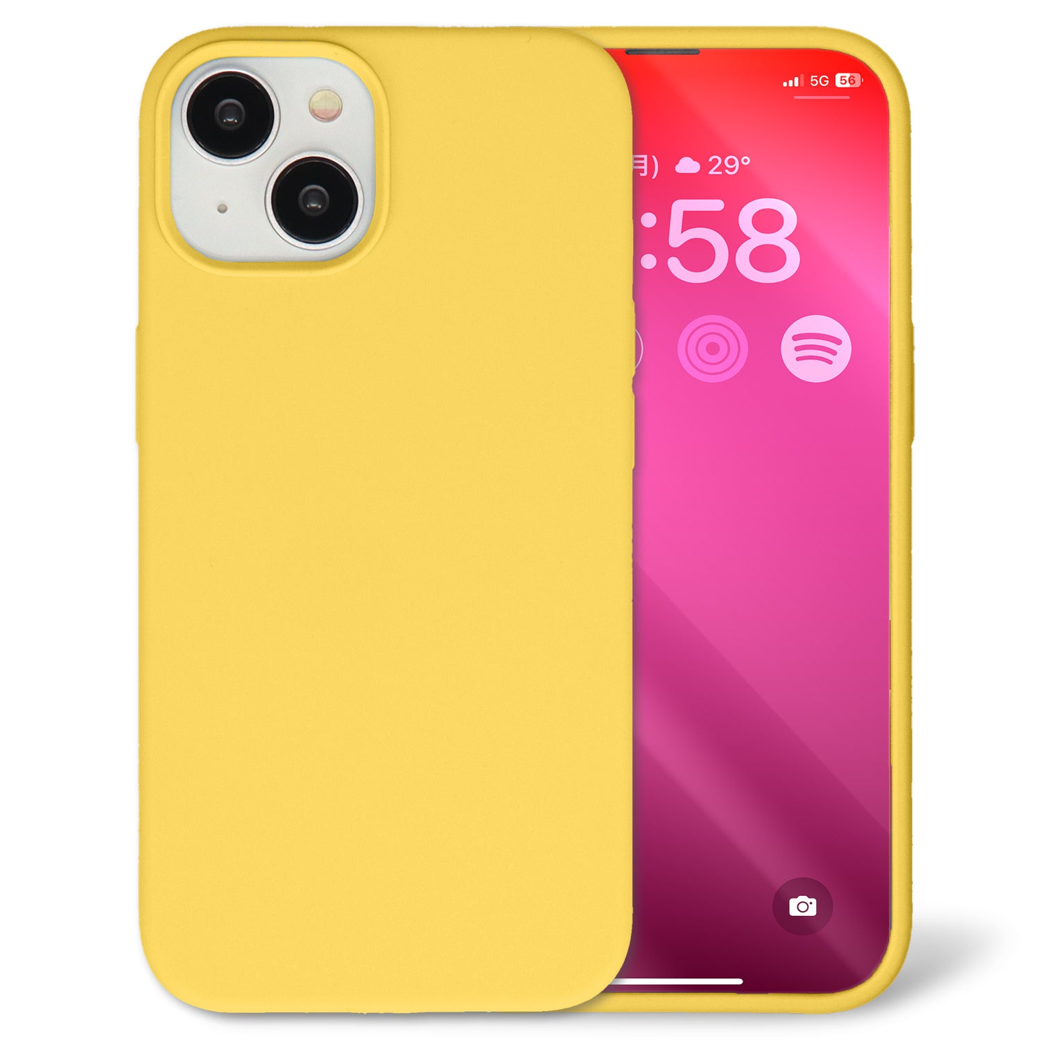 iPhone用 シリコンスマホケース