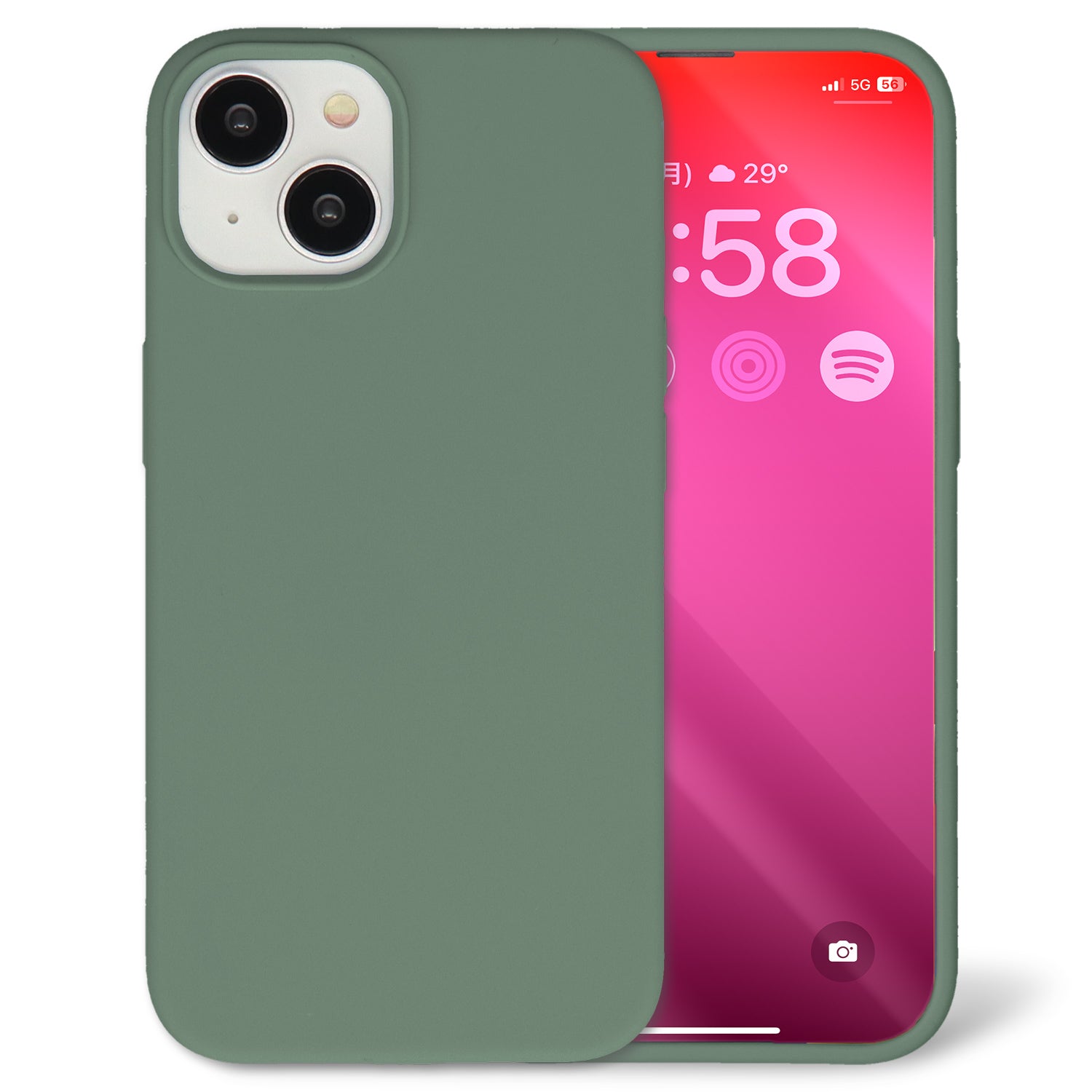 iPhone用 シリコンスマホケース