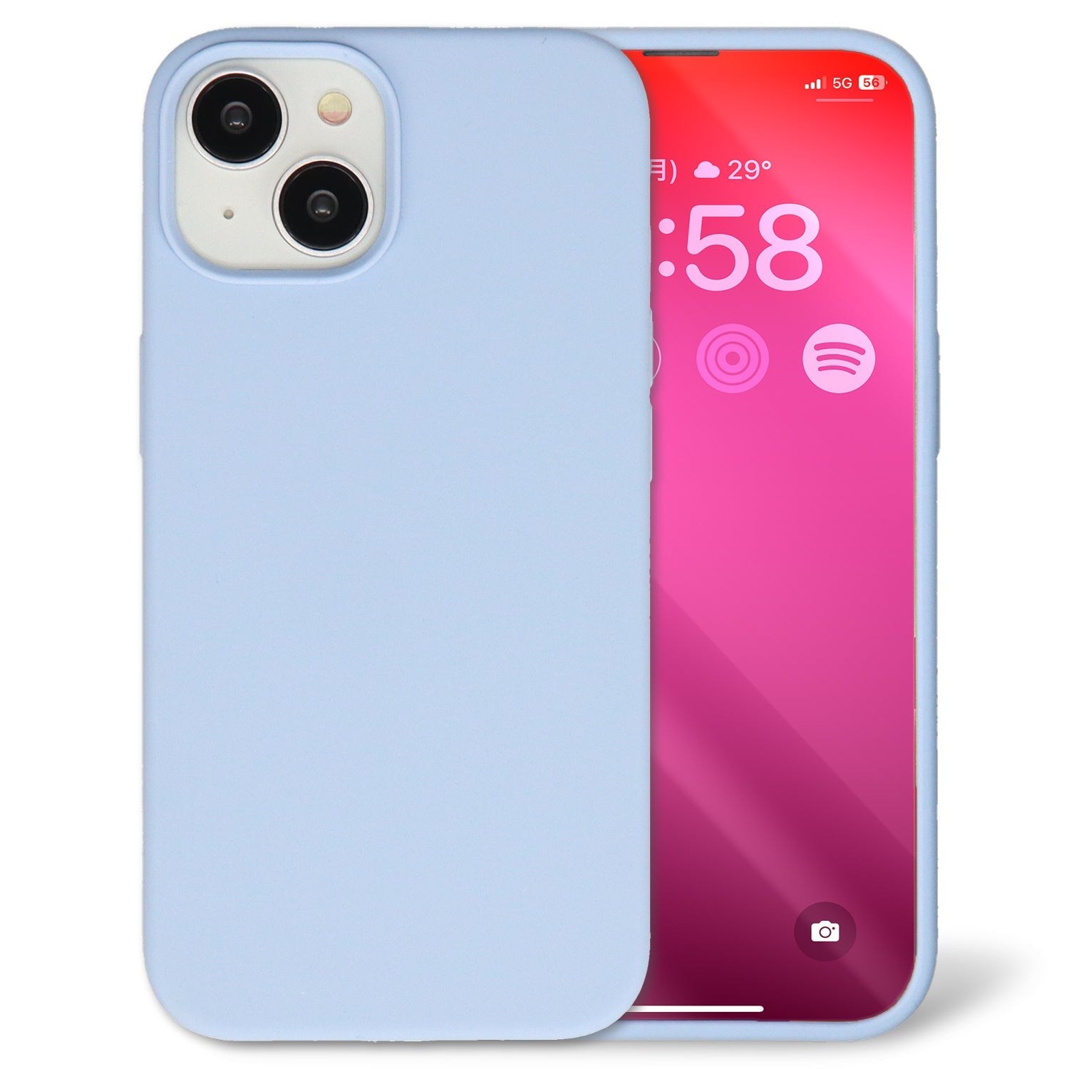 iPhone用 シリコンスマホケース