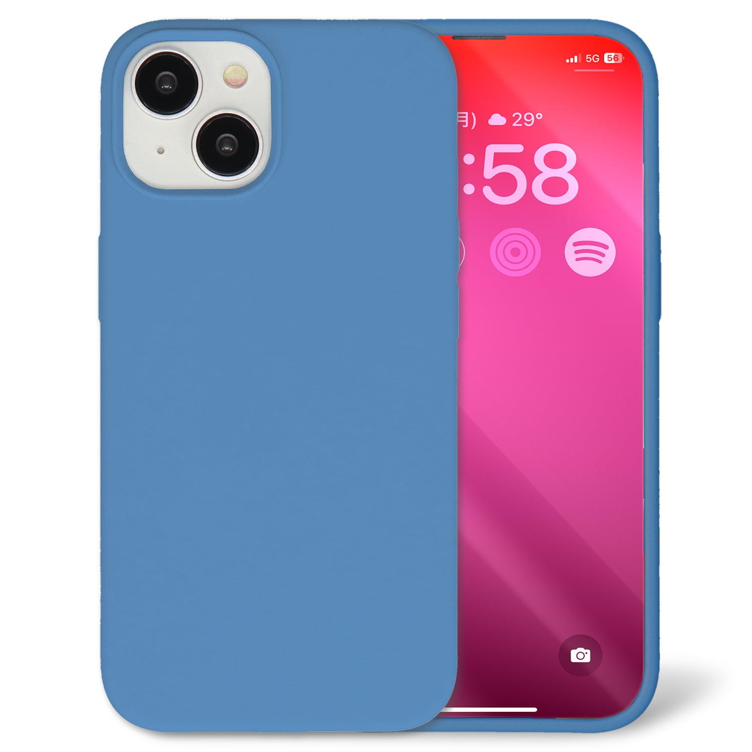 iPhone用 シリコンスマホケース