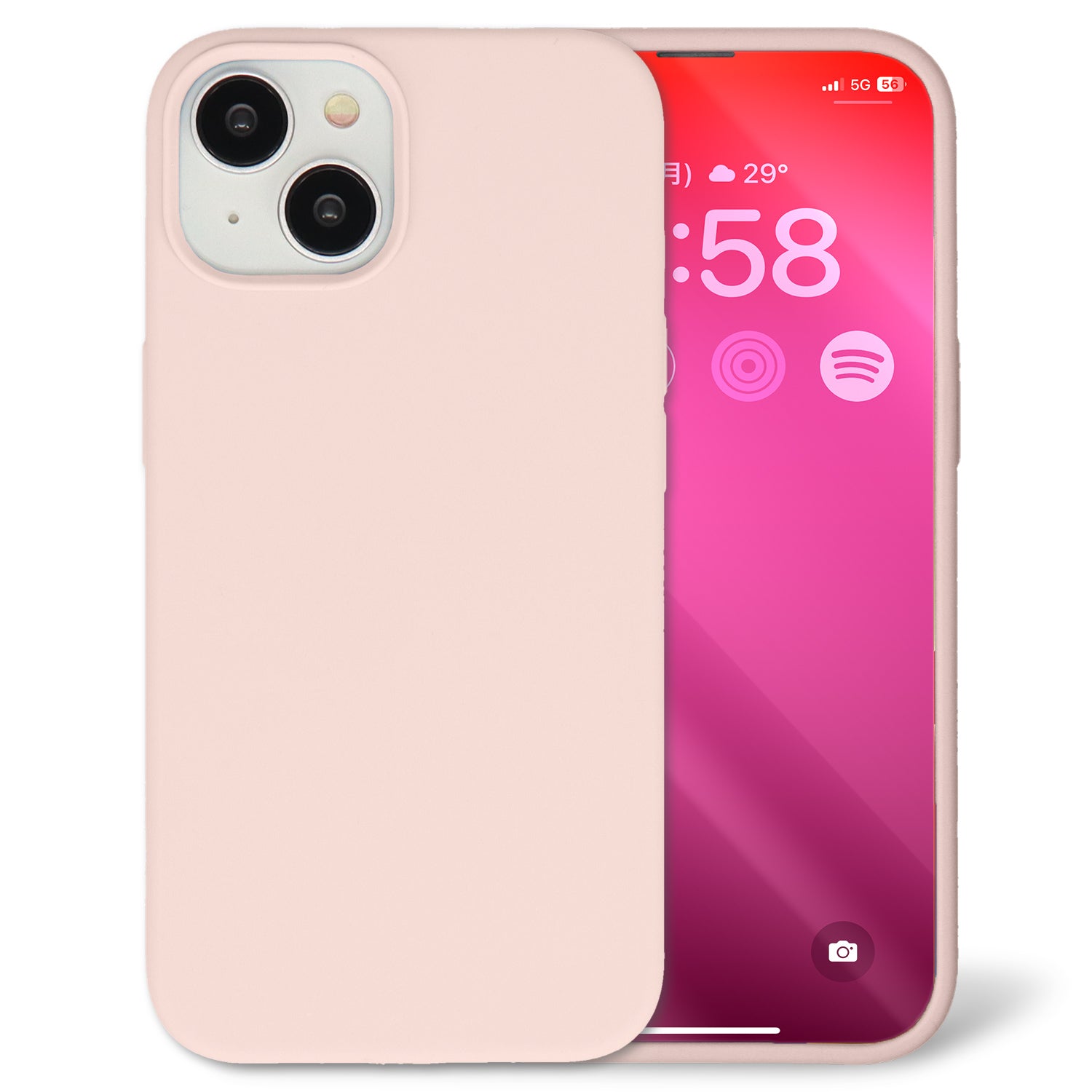 iPhone用 シリコンスマホケース