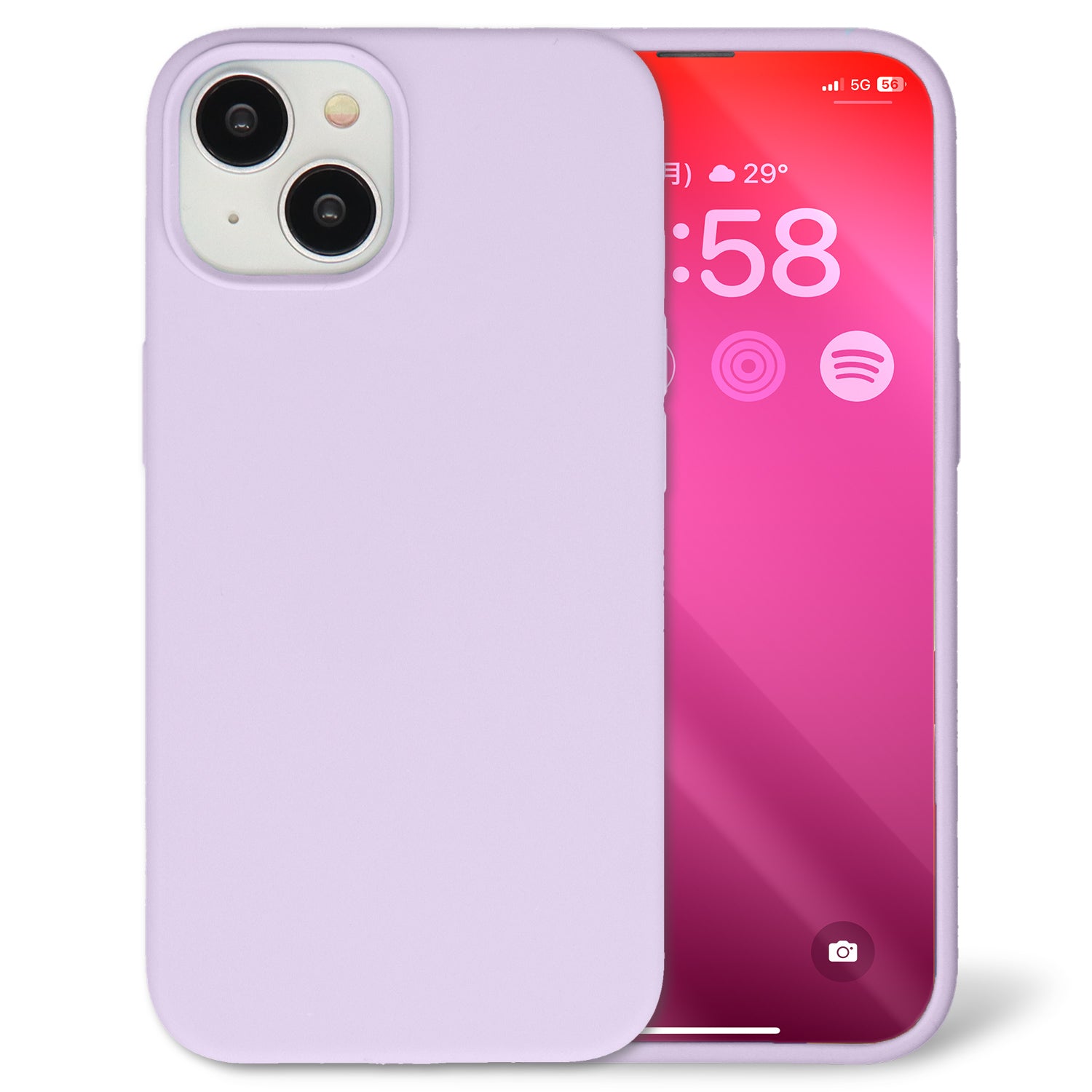 iPhone用 シリコンスマホケース