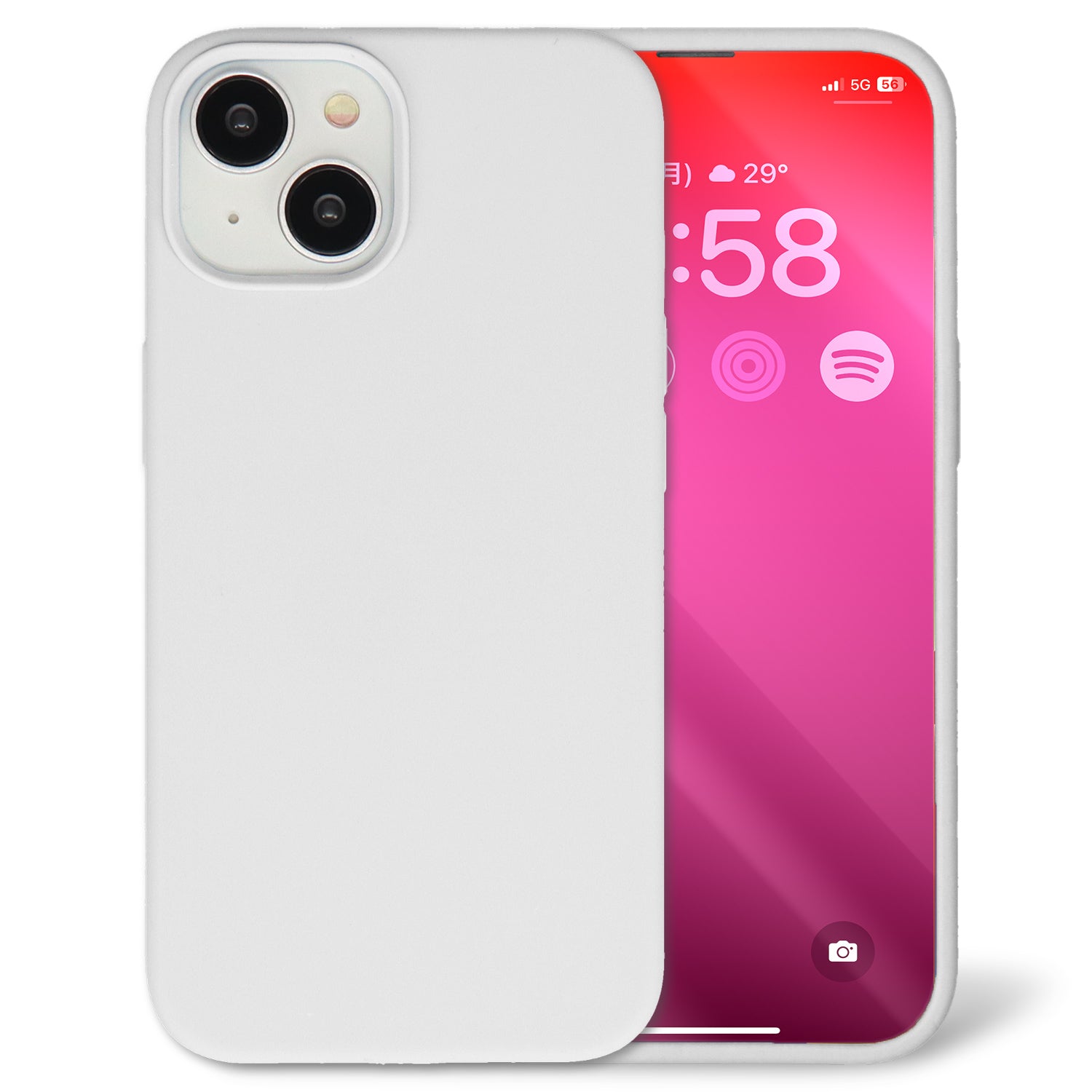 iPhone用 シリコンスマホケース