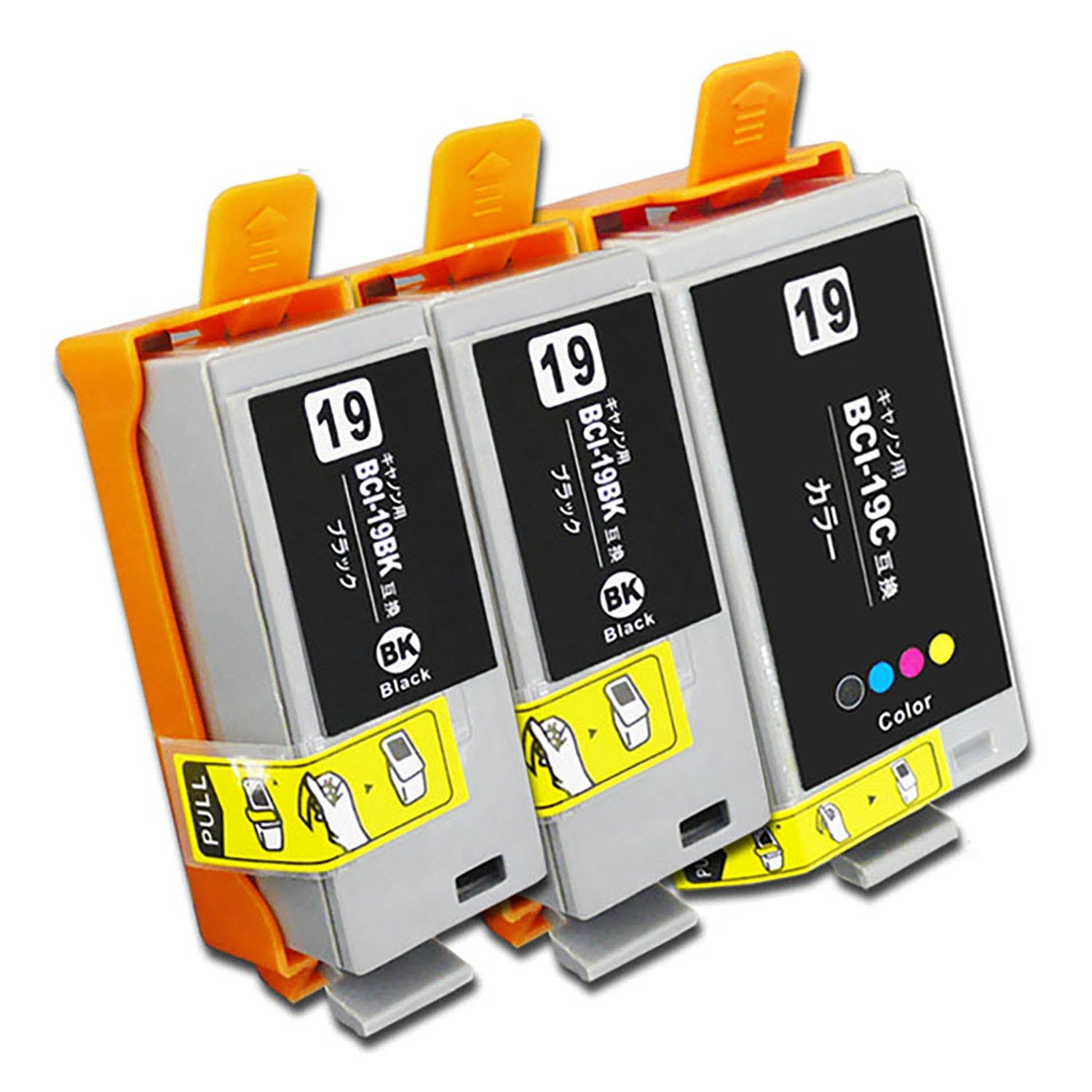 キヤノン用 BCI-19 互換インク ブラック+カラー