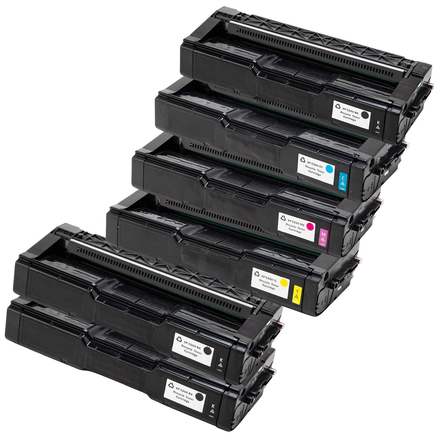 リコー用 SP C200 リサイクルトナー 4色セット
