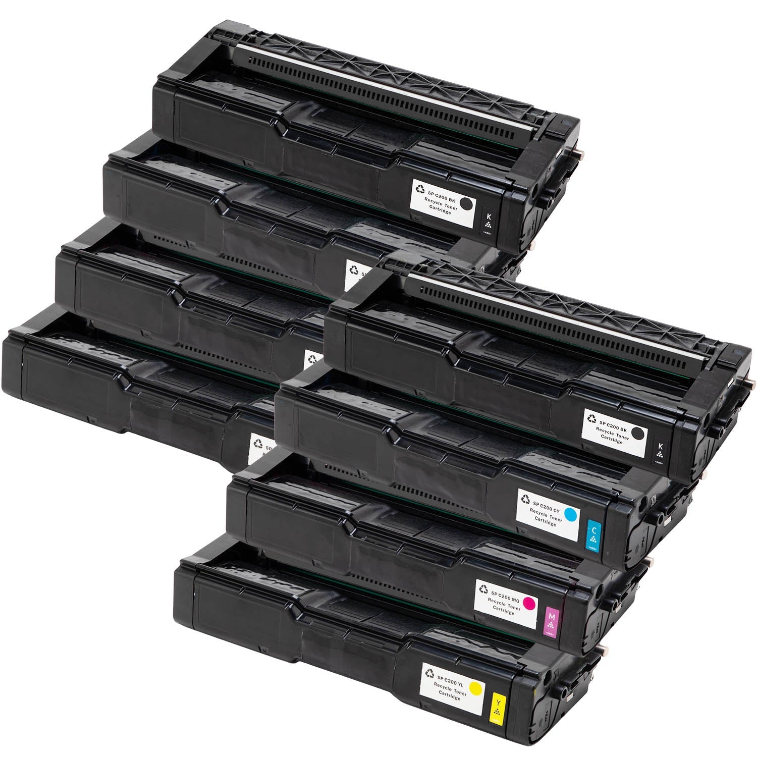 リコー用 SP C200 リサイクルトナー 4色セット