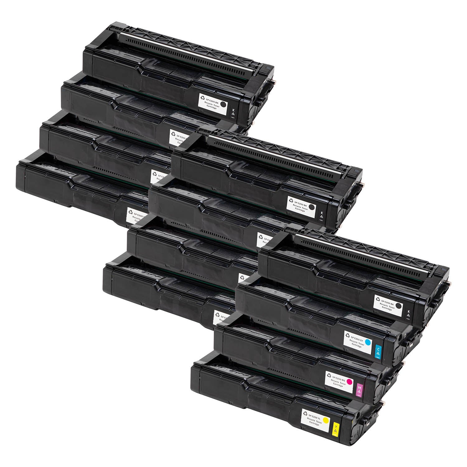 リコー用 SP C200 リサイクルトナー 4色セット