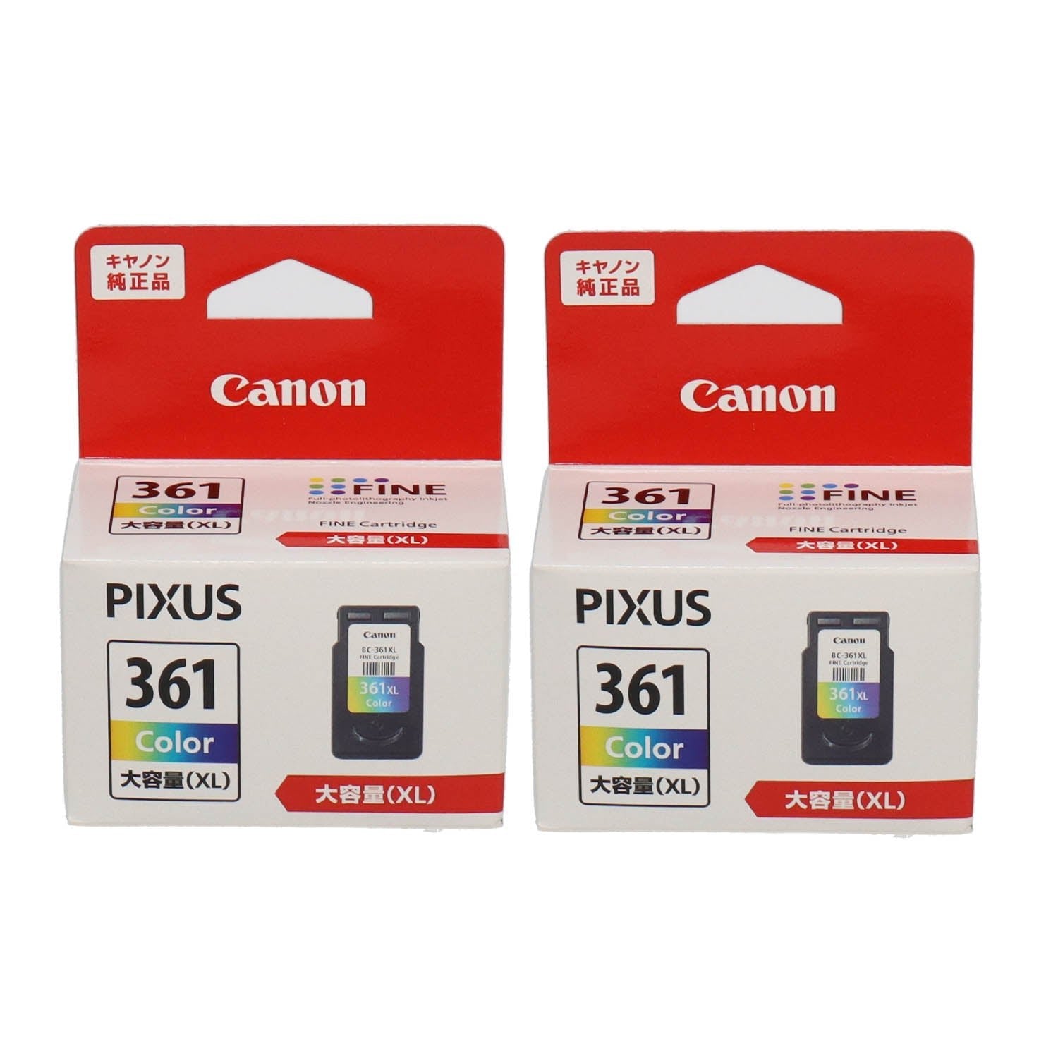 キヤノン用 BC-361XL 純正インク カラー 大容量