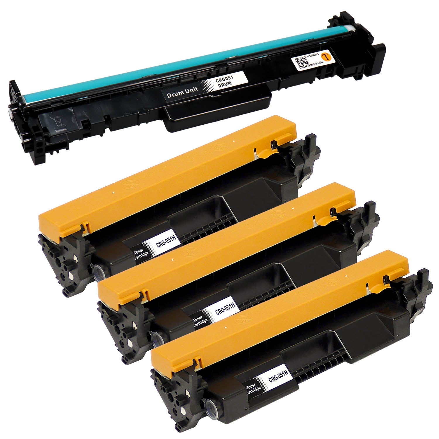 キヤノン用 CRG-051H 互換トナー+CRG-051DRM 互換ドラム