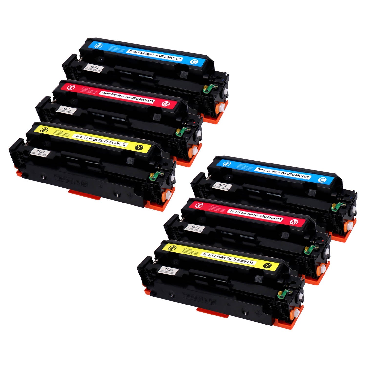 キヤノン用 CRG-055H 互換トナー カラー3色 大容量