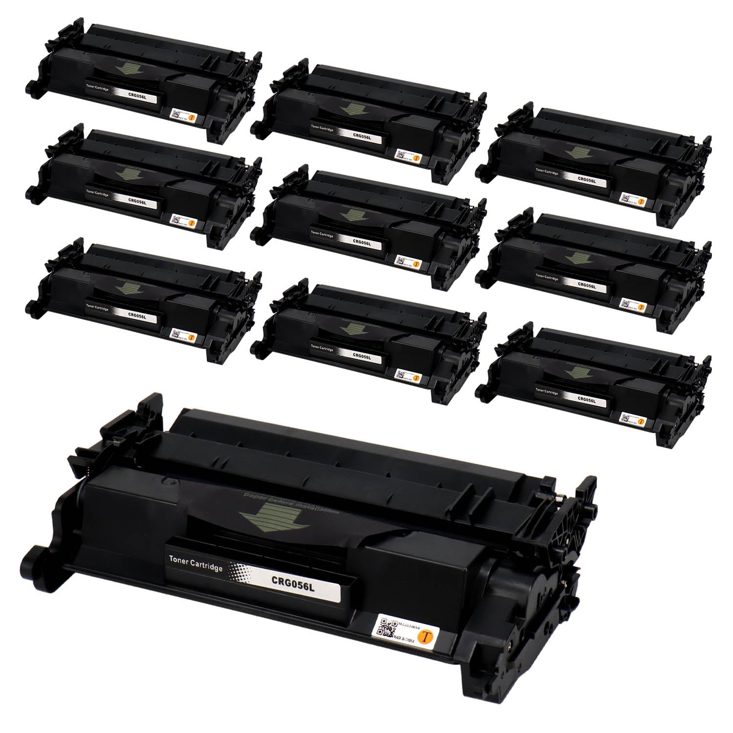 キヤノン用 CRG-056L 互換トナー ブラック 小容量 残量表示無し