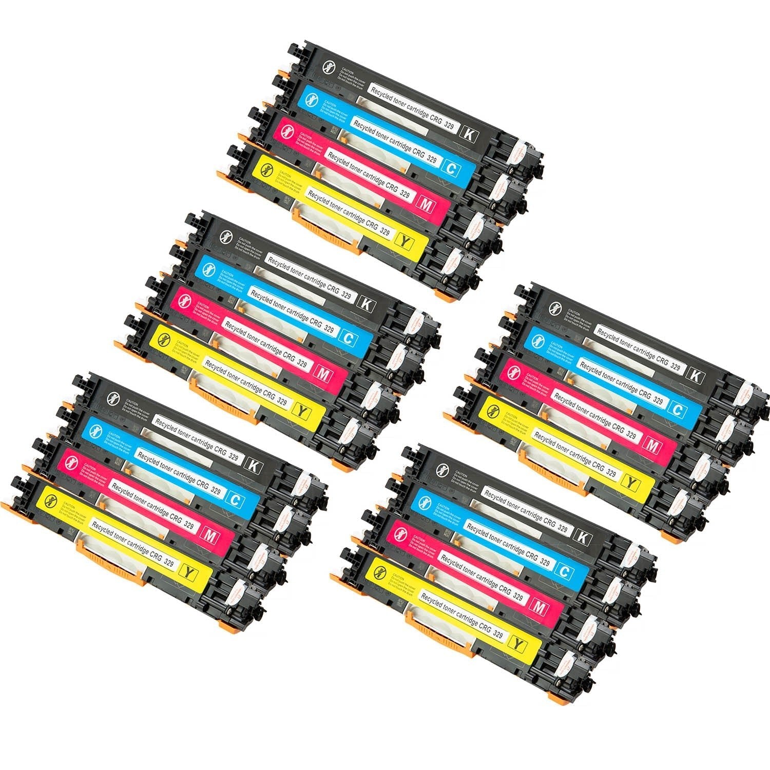 キヤノン用 CRG-329 リサイクルトナー 4色セット - インクのチップス本店