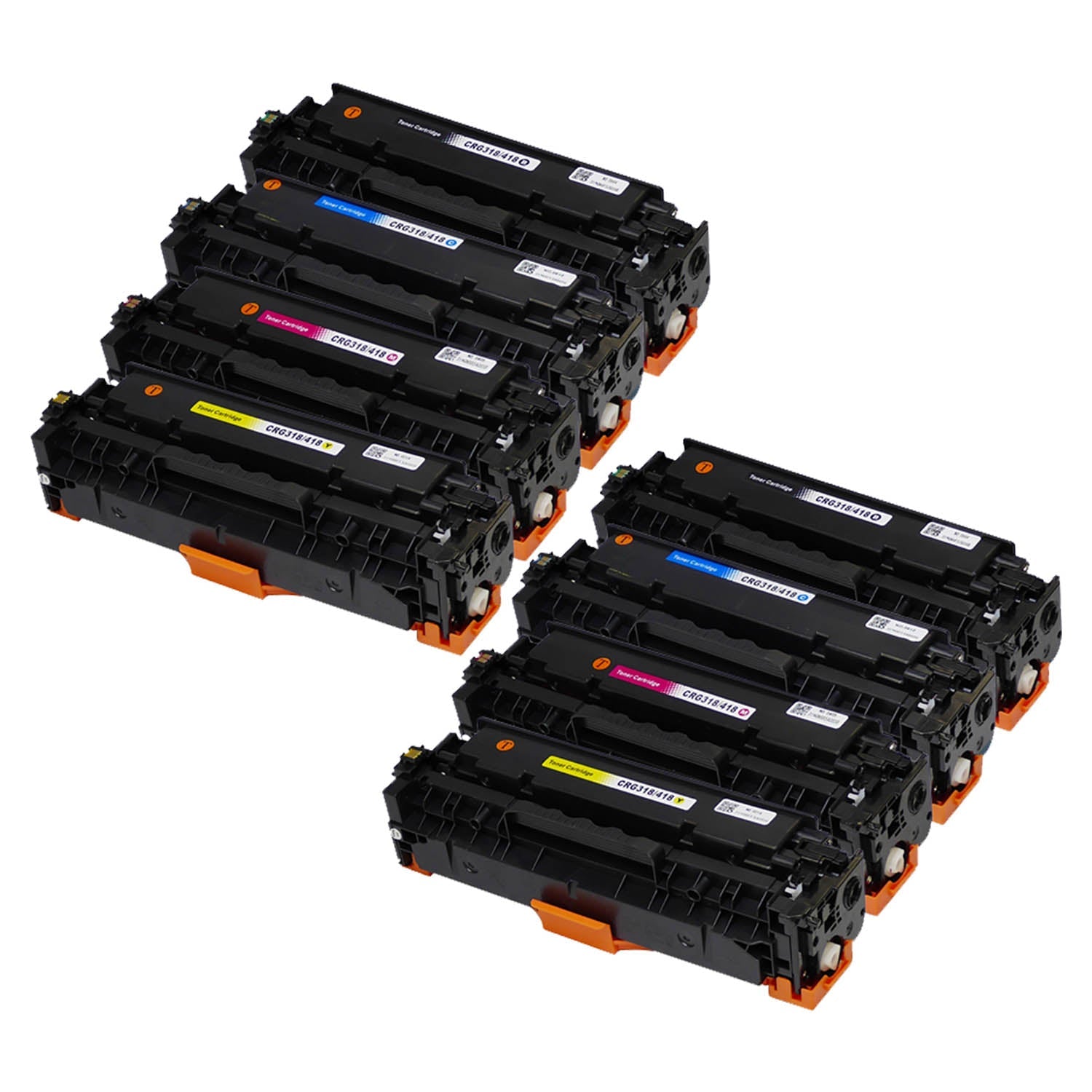 キヤノン用 CRG-418 互換トナー 4色セット - インクのチップス本店