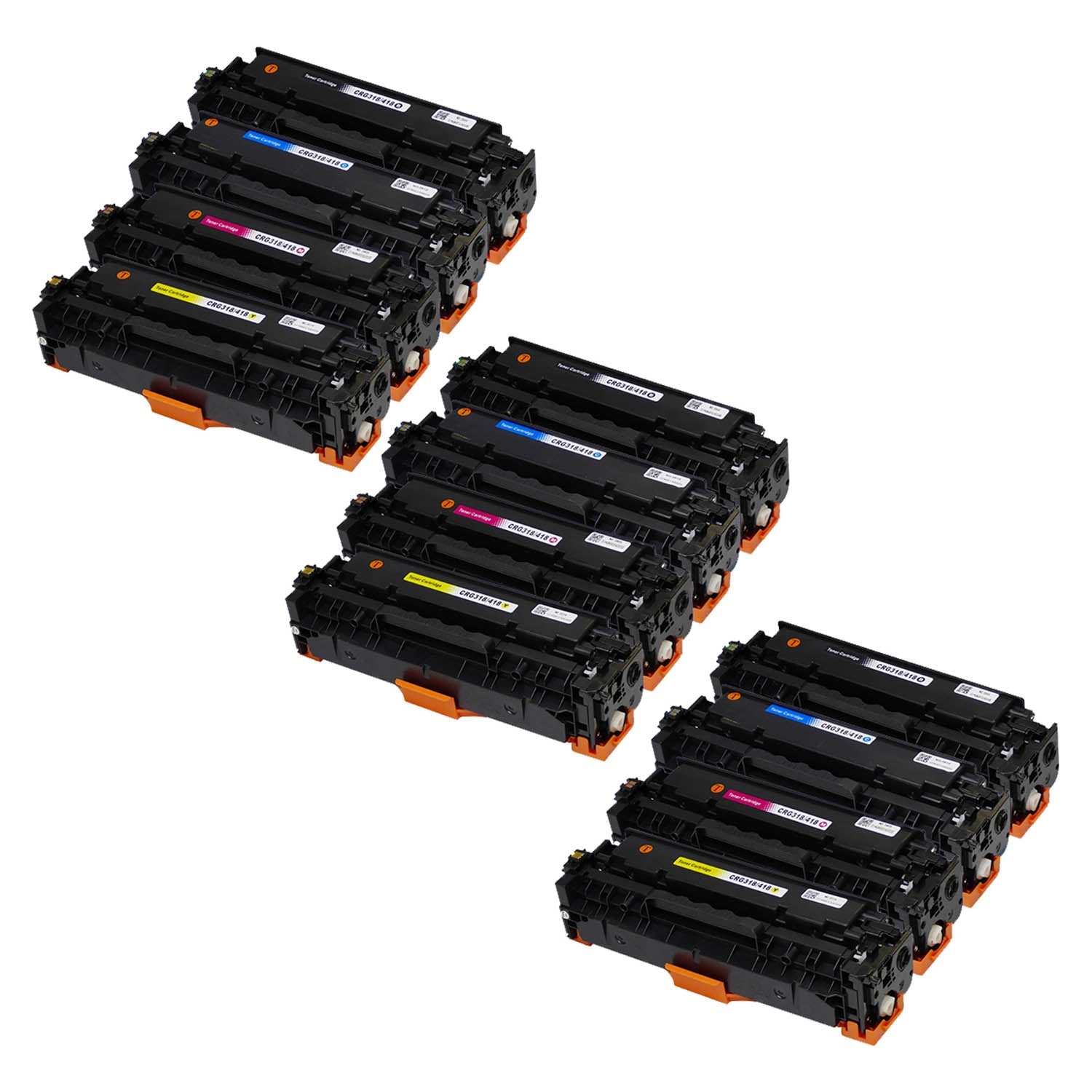 キヤノン用 CRG-418 互換トナー 4色セット - インクのチップス本店