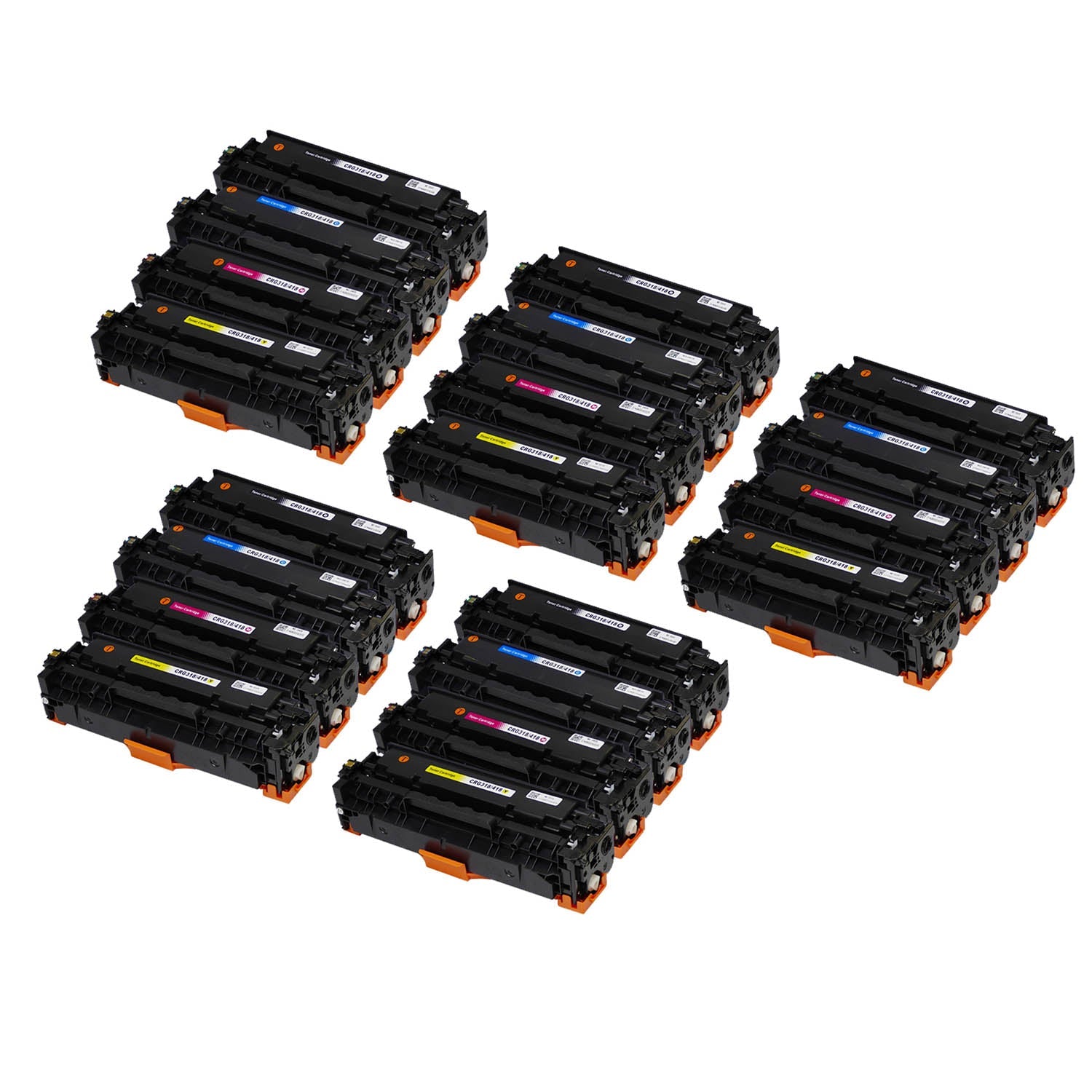 キヤノン用 CRG-418 互換トナー 4色セット - インクのチップス本店