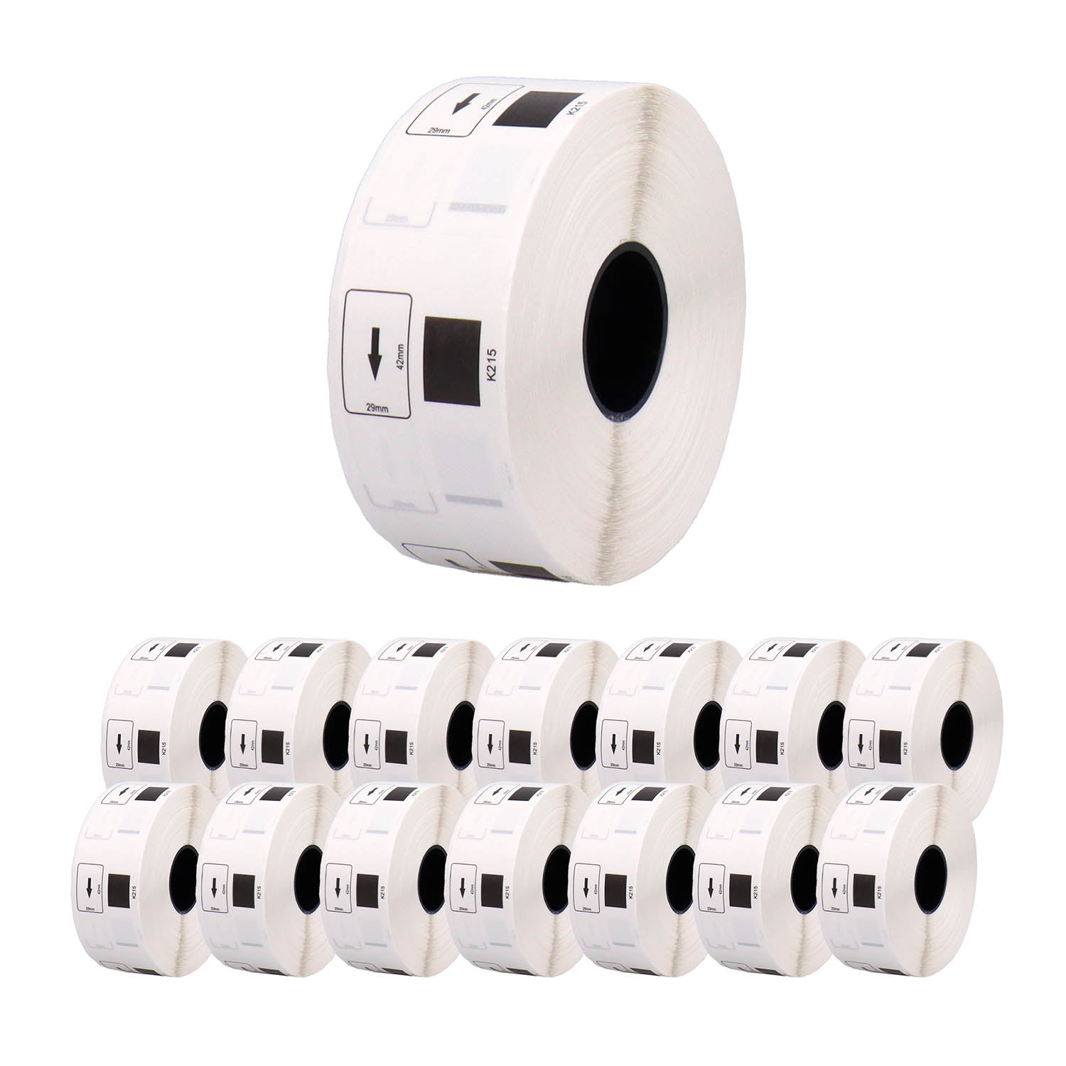 ブラザー用 DK-1215 互換DKプレカットラベル テープ 食品表示用/検体ラベル