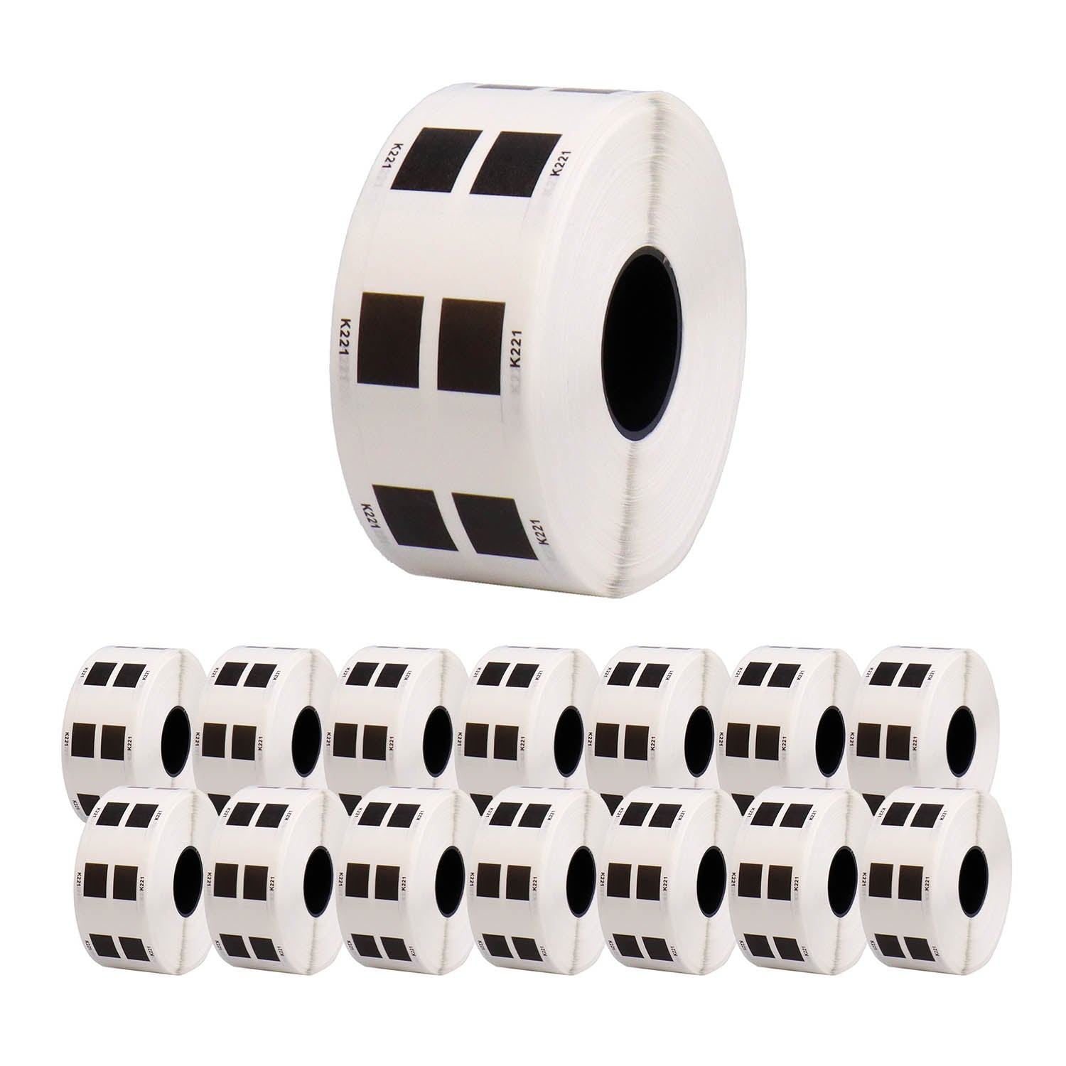 ブラザー用 DK-1221 互換DKプレカットラベル テープ 食品表示用ラベル