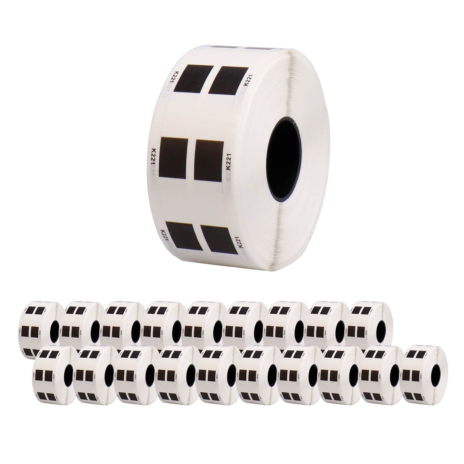 ブラザー用 DK-1221 互換DKプレカットラベル テープ 食品表示用ラベル