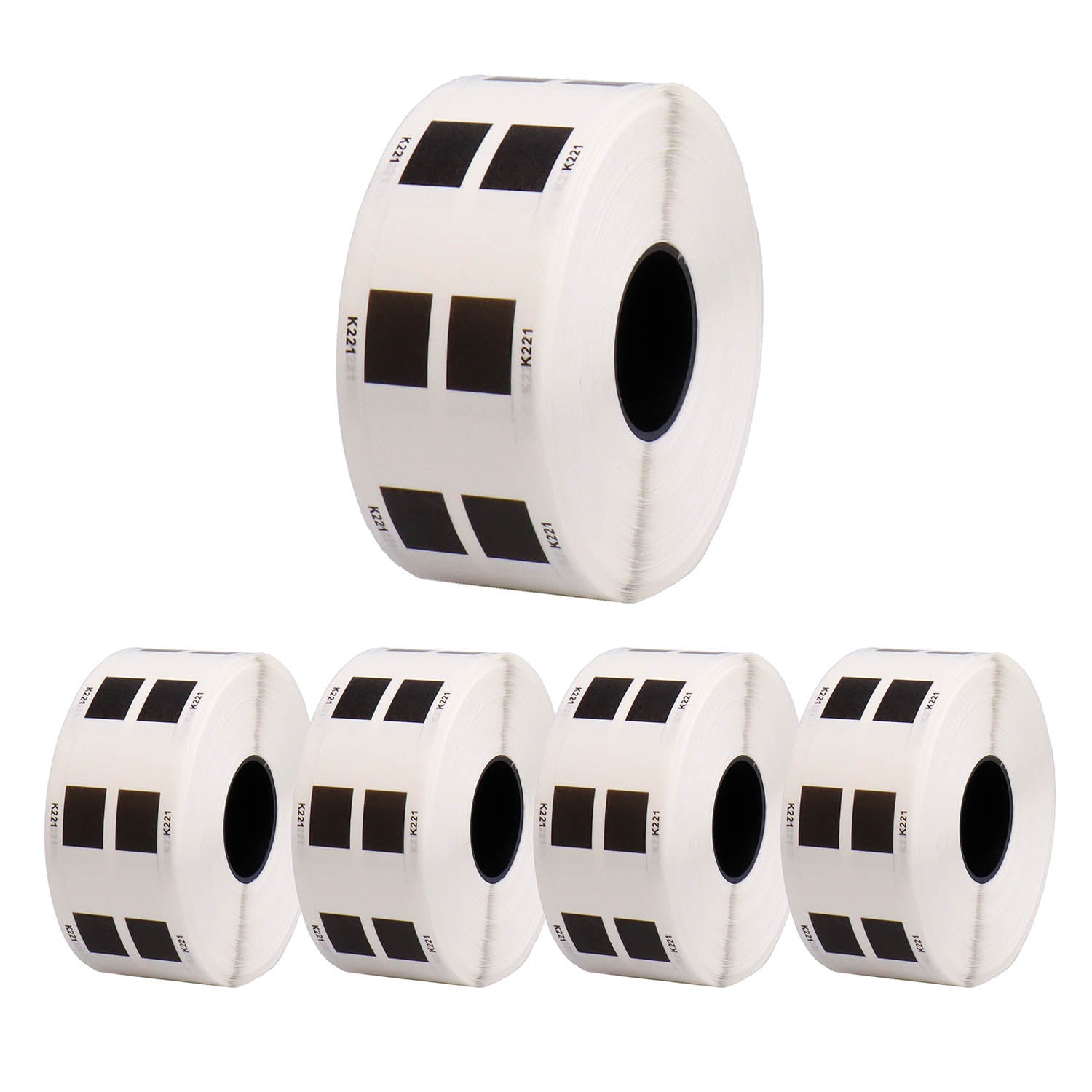 ブラザー用 DK-1221 互換DKプレカットラベル テープ 食品表示用ラベル