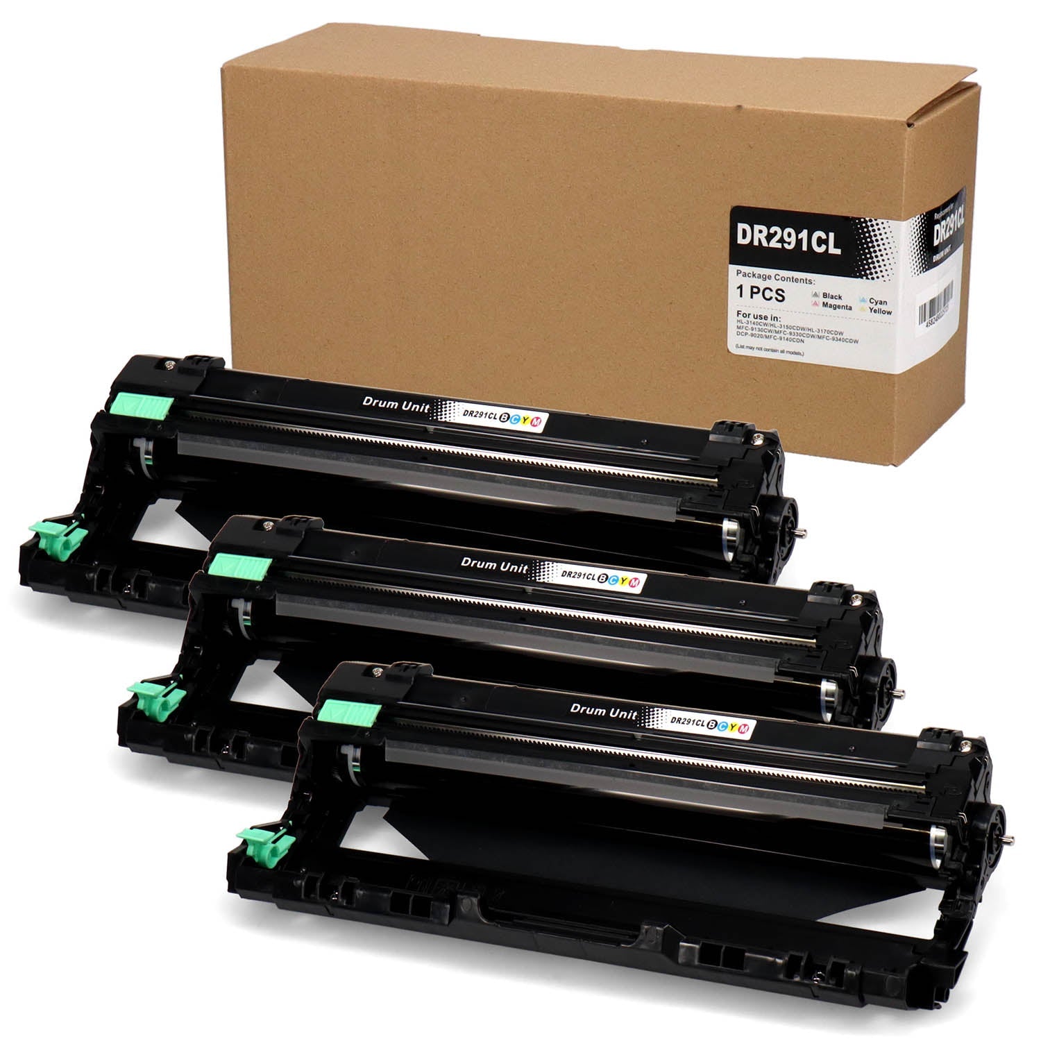ブラザー用 DR-291CL-CMY 互換ドラムユニット