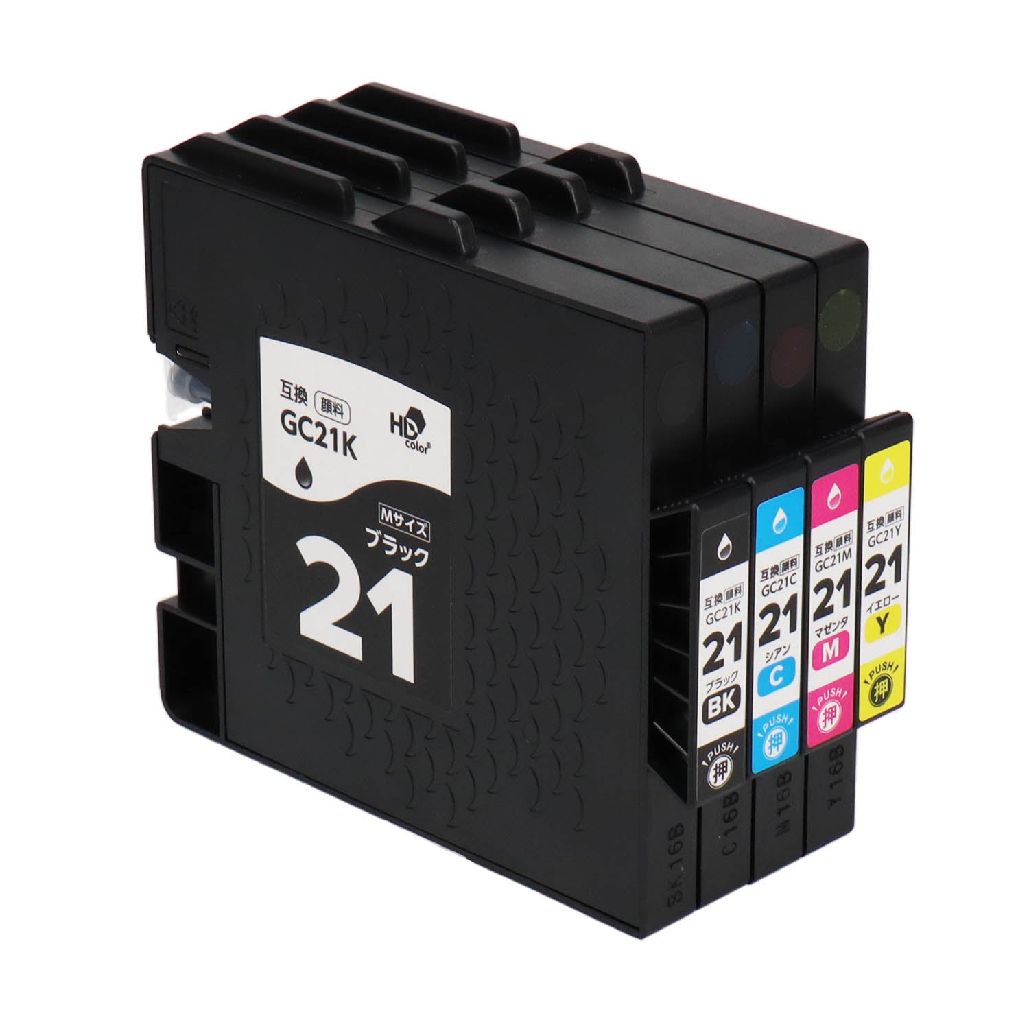 リコー用 GC21 互換インク 4色セット Mサイズ