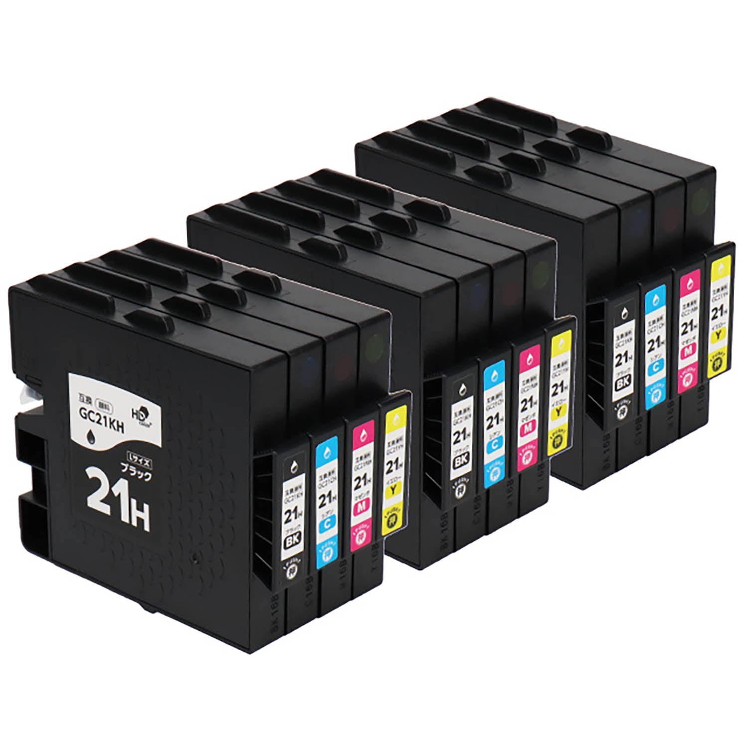 リコー用 GC21H 互換インク 4色セット Lサイズ