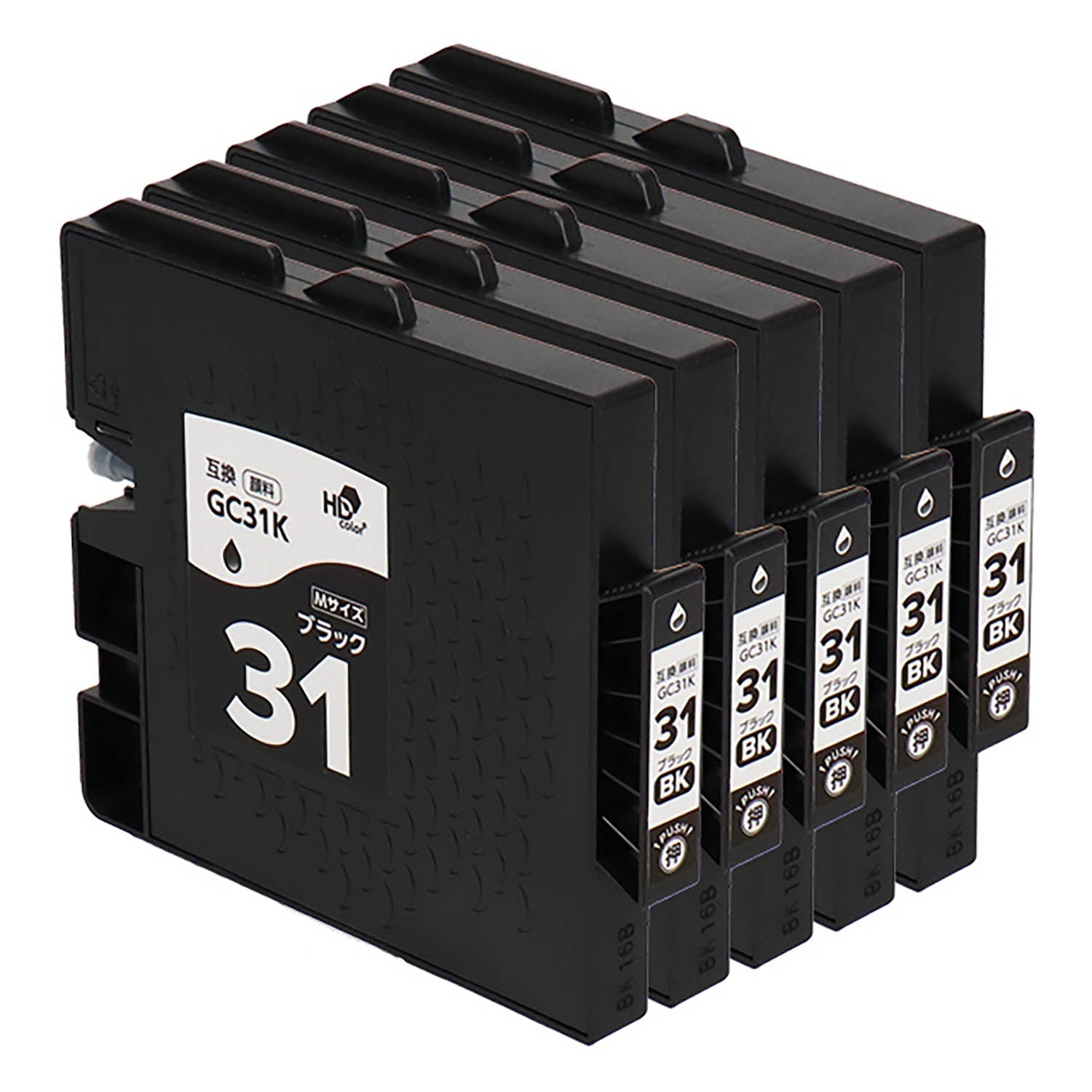 リコー用 GC31K 互換インク ブラック Mサイズ