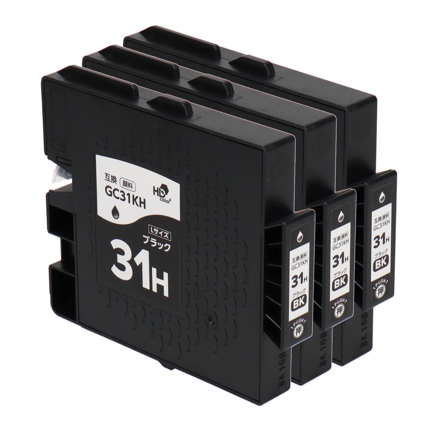 リコー用 GC31KH 互換インク ブラック Lサイズ