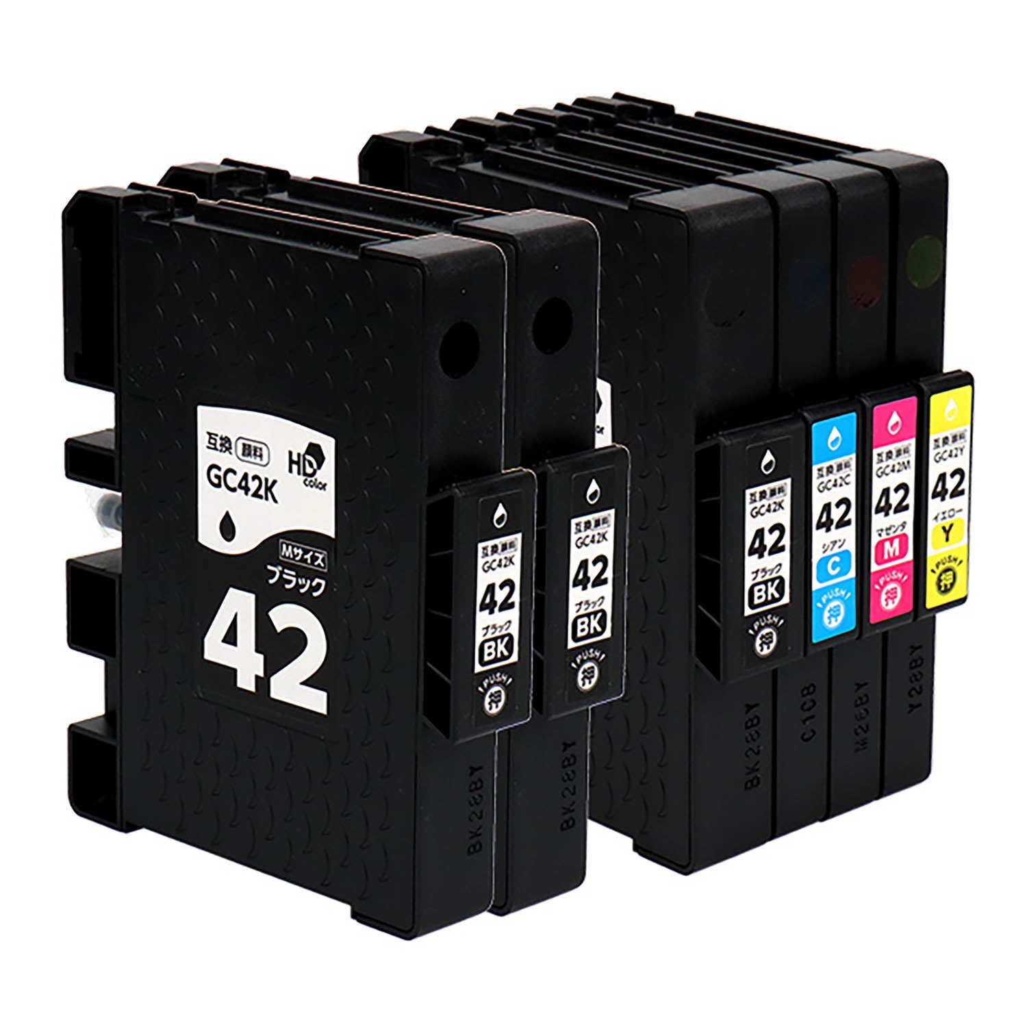 リコー用 GC42 互換インク 4色セット Mサイズ