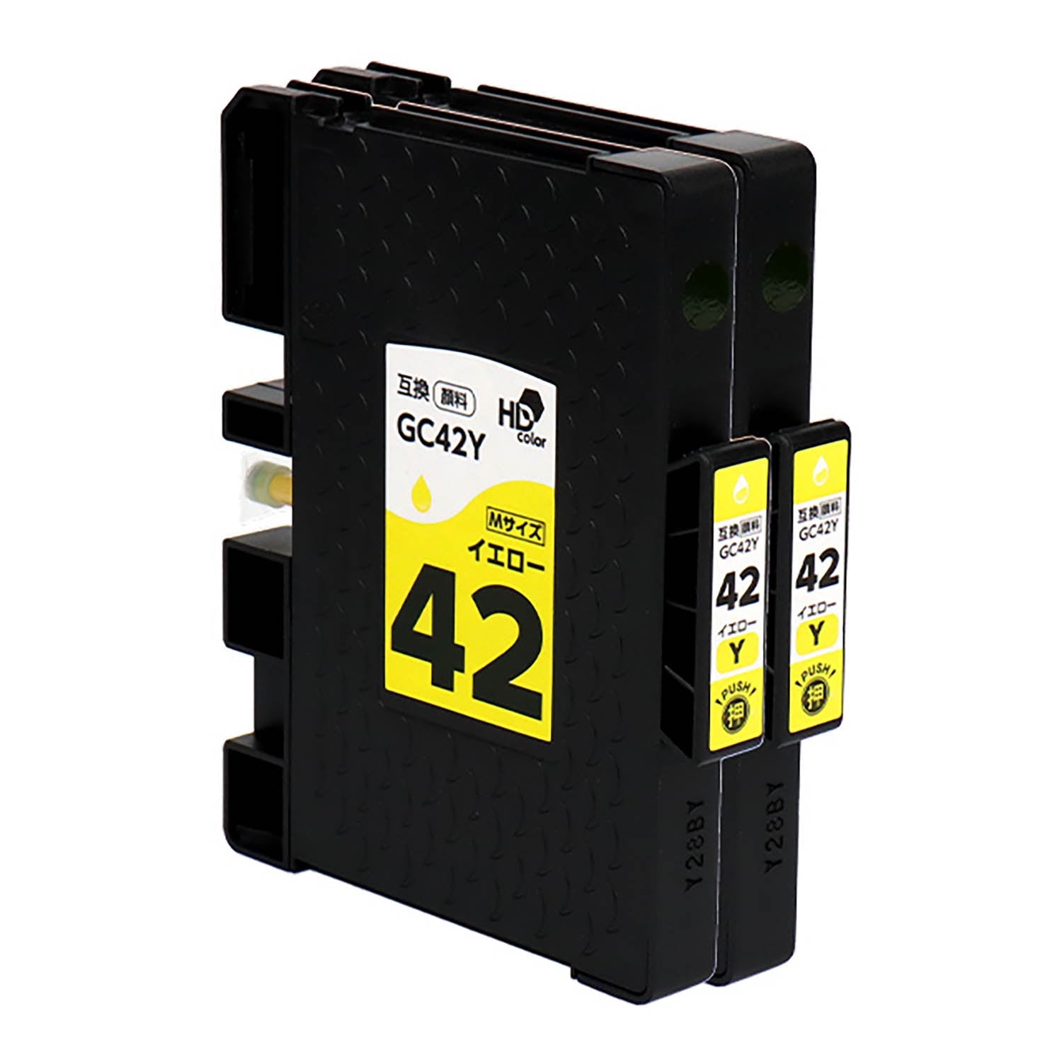 リコー用 GC42Y 互換インク イエロー Mサイズ