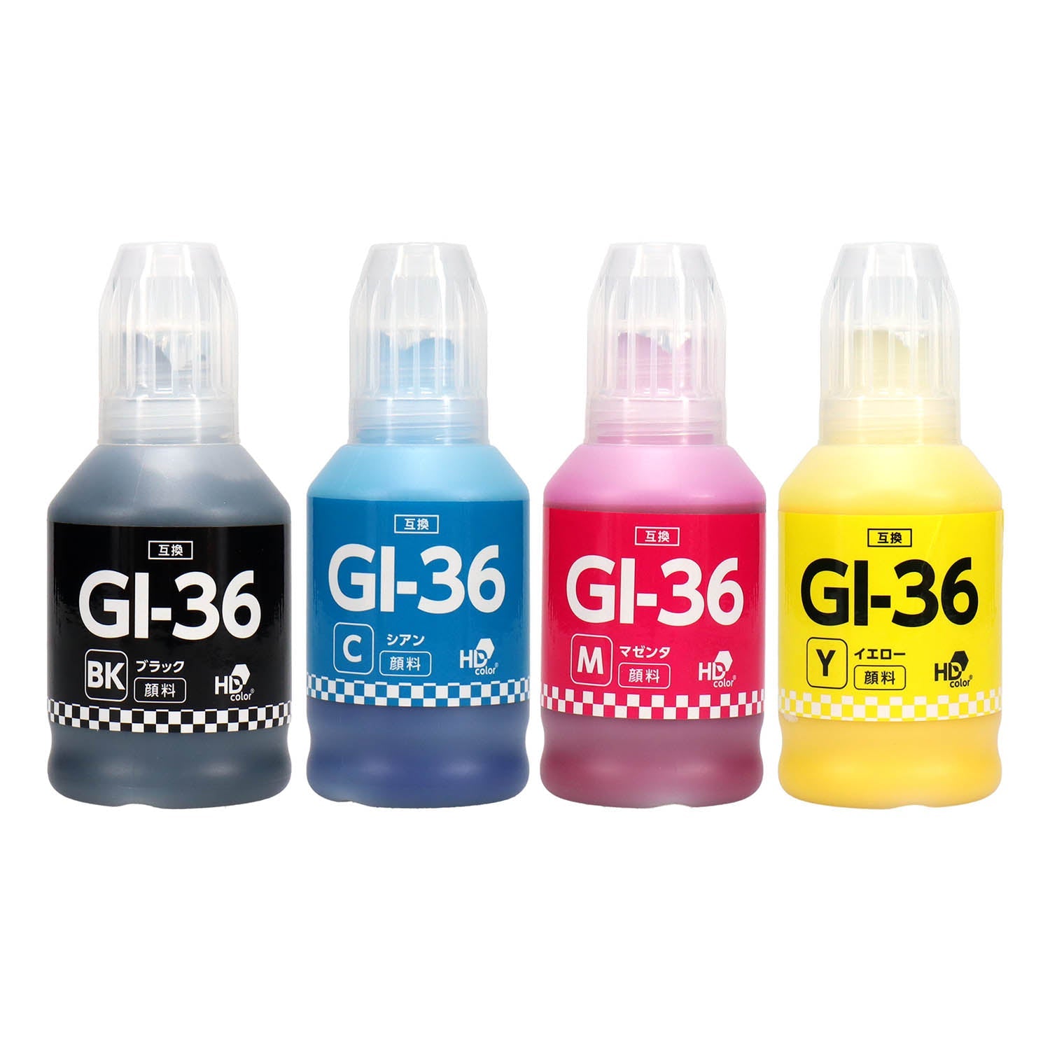 キヤノン用 GI-36 互換インクボトル 4色セット