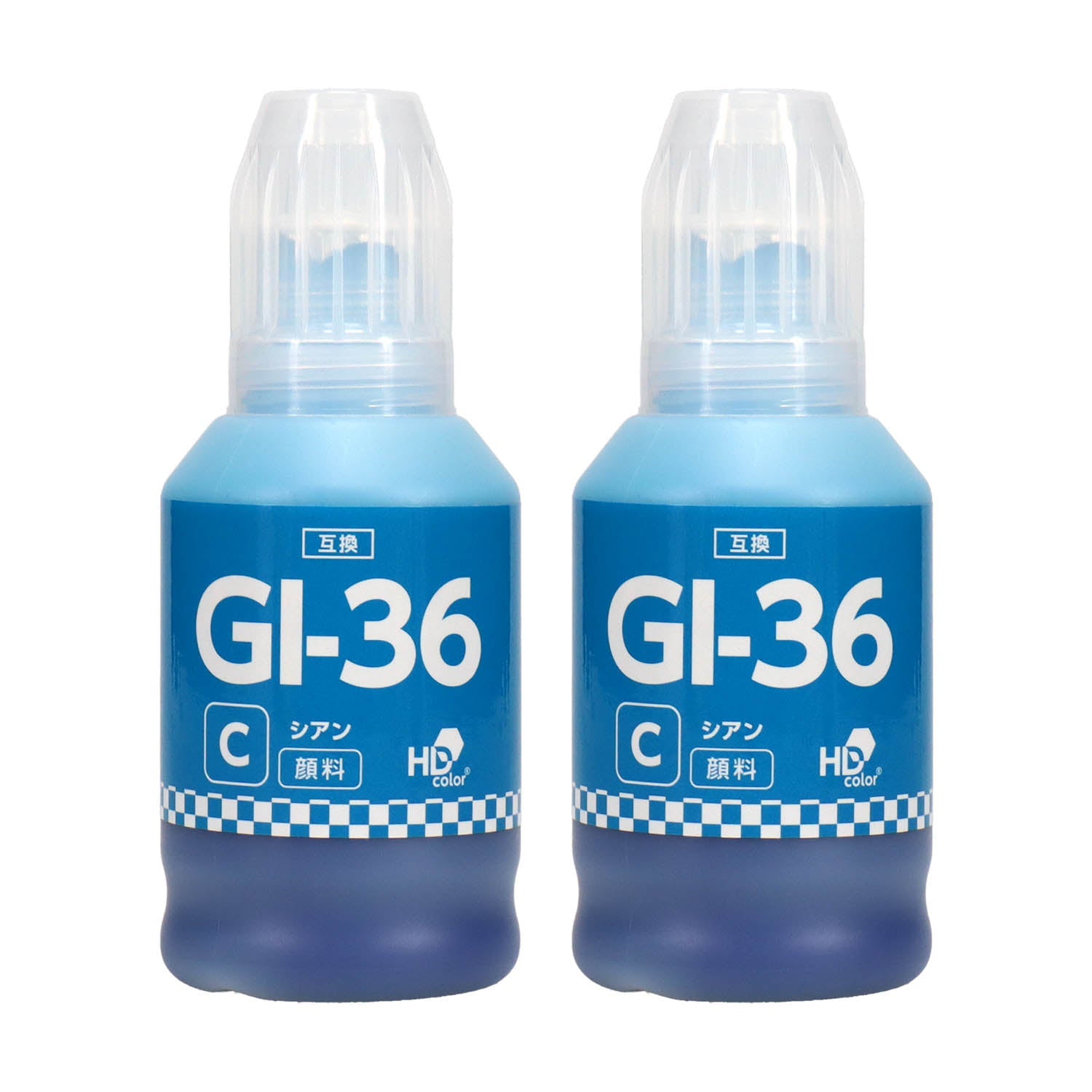 キヤノン用 GI-36C 互換インクボトル シアン